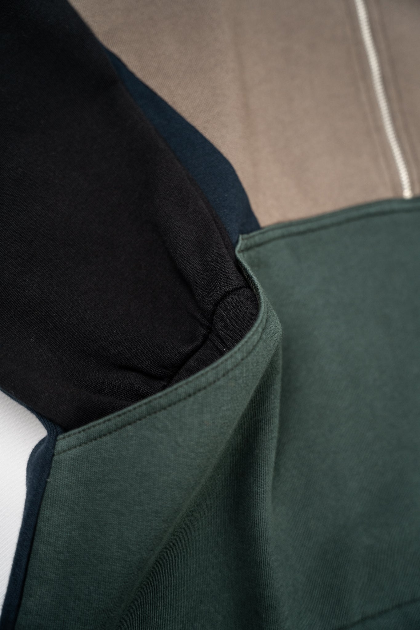 Colorblock Half Zip