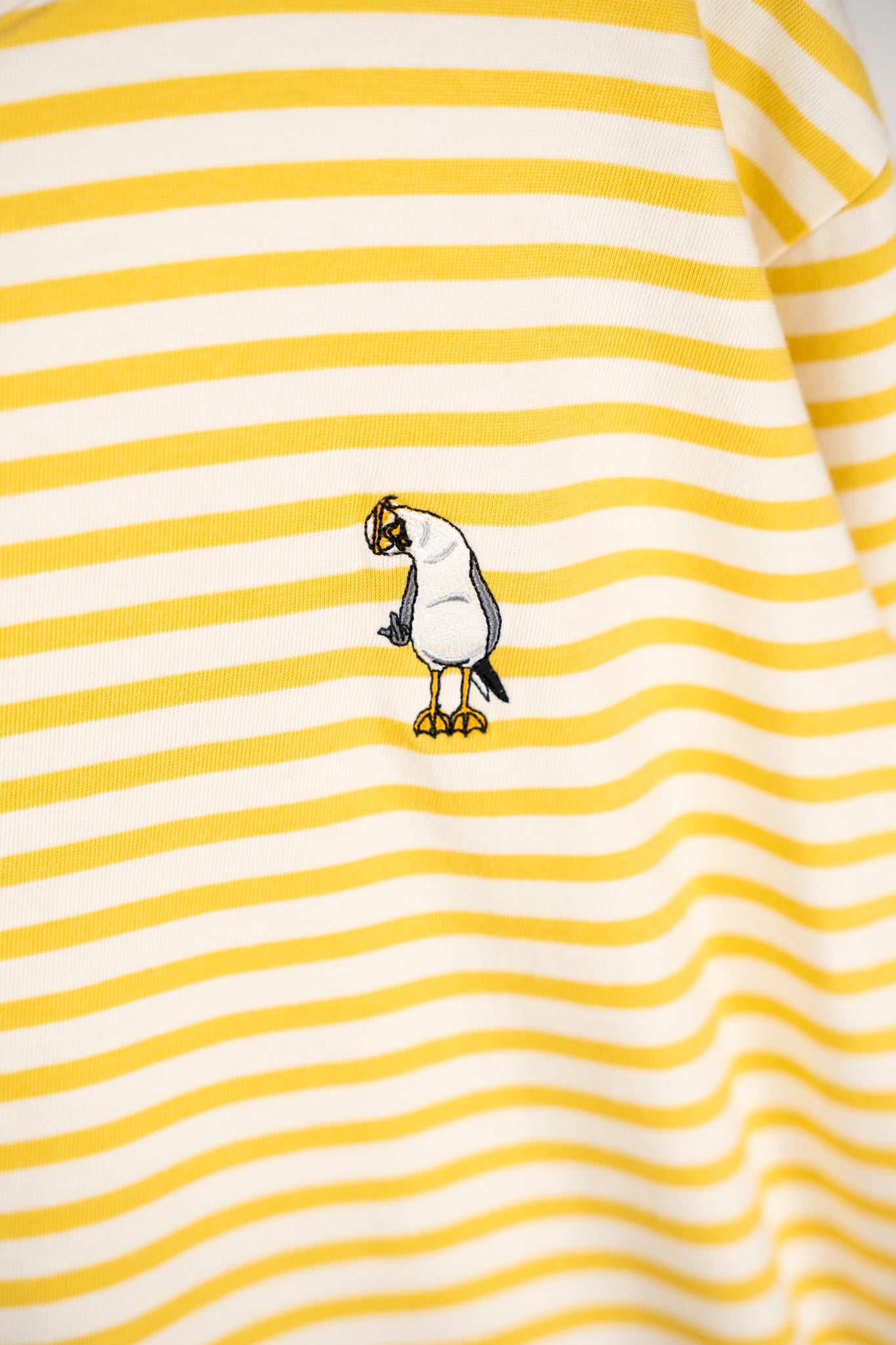 Ahoy! Mini Flipping the Bird - Cream Gold/Star White