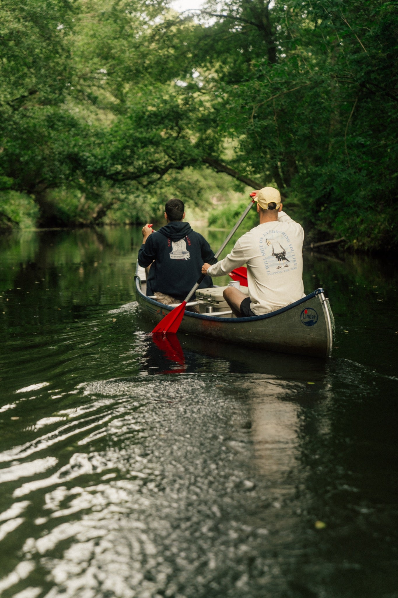 LAKOR Back Flipping Boxfit LS T-shirt T-Shirt Rainy Day