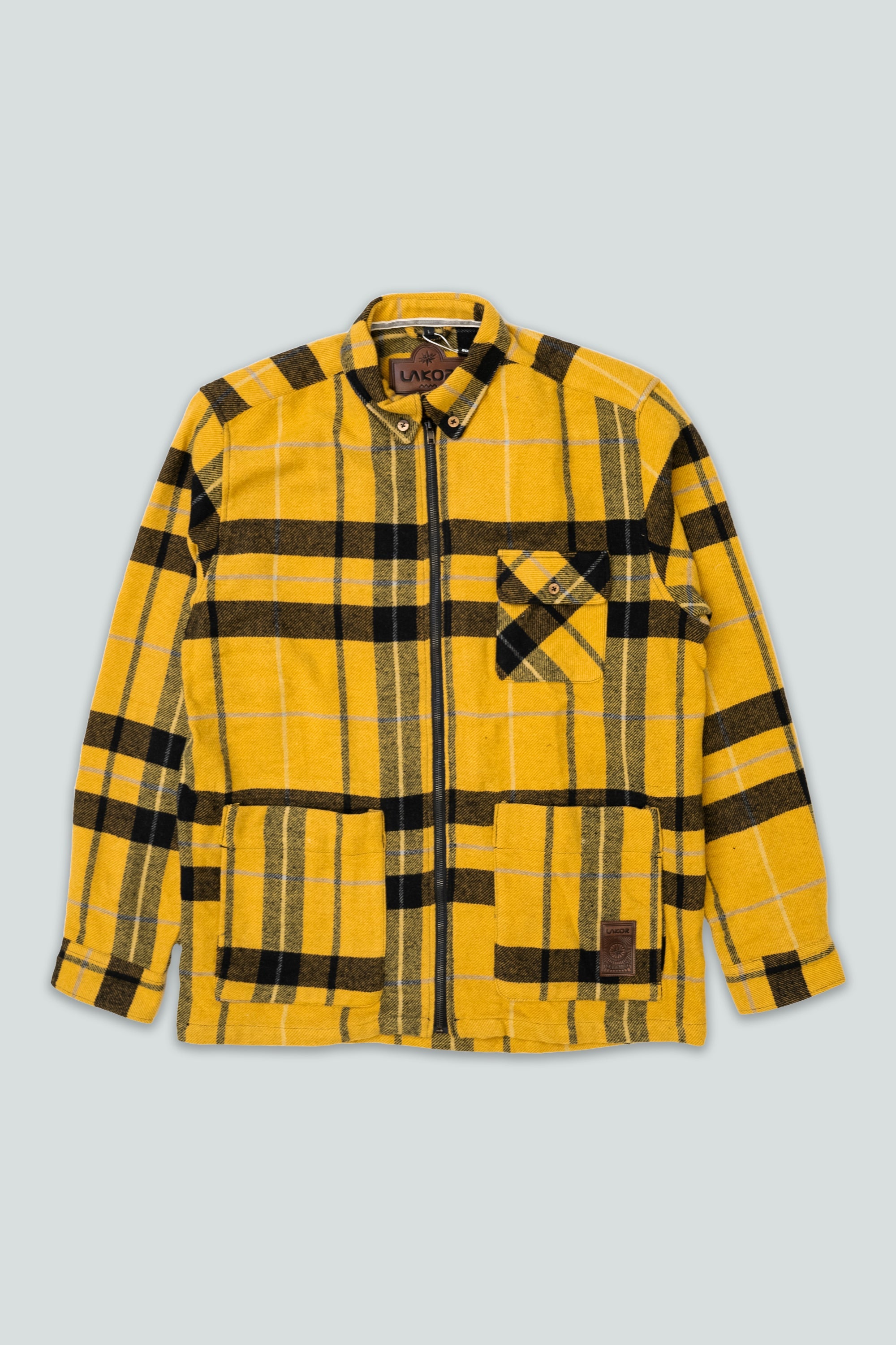 LAKOR Beaver Shirt Jacket Jacket Cream Gold