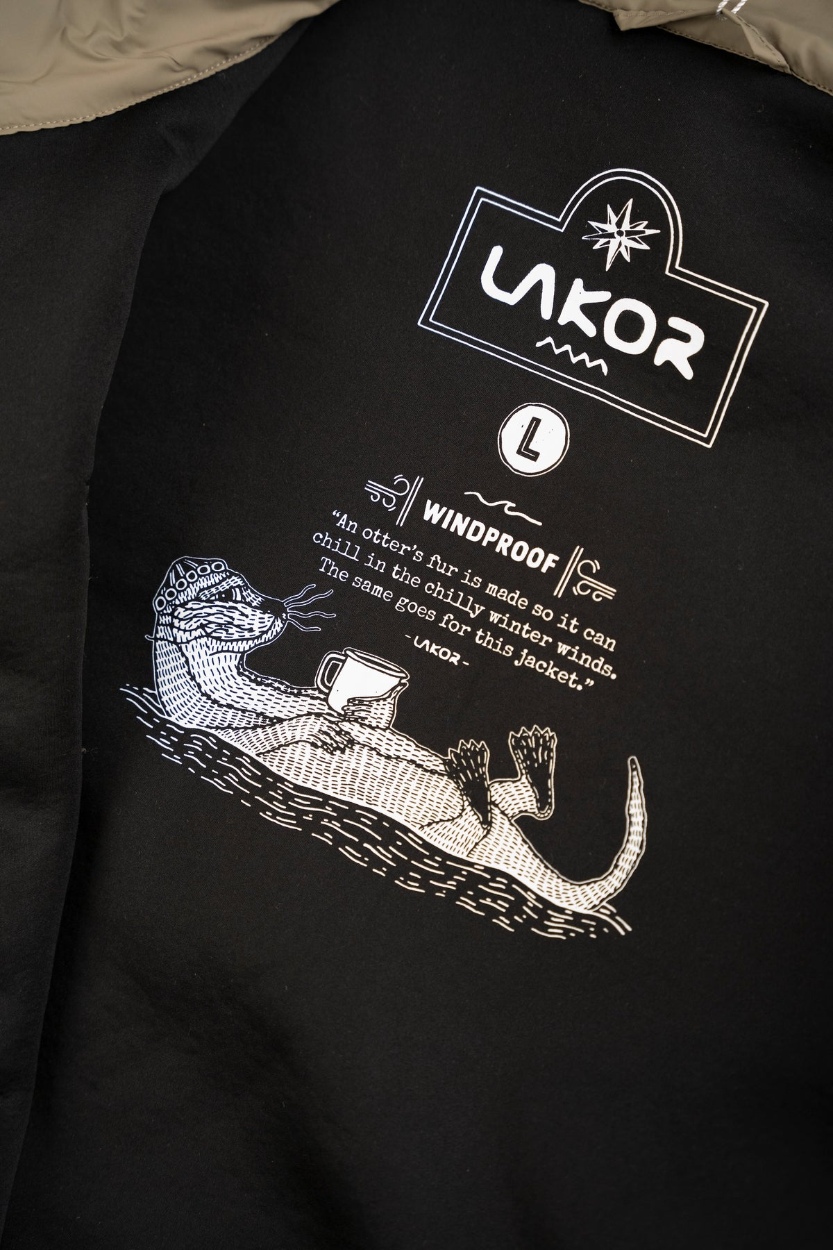 LAKOR Campfire Pile Jacket Jacket Fallen Rock