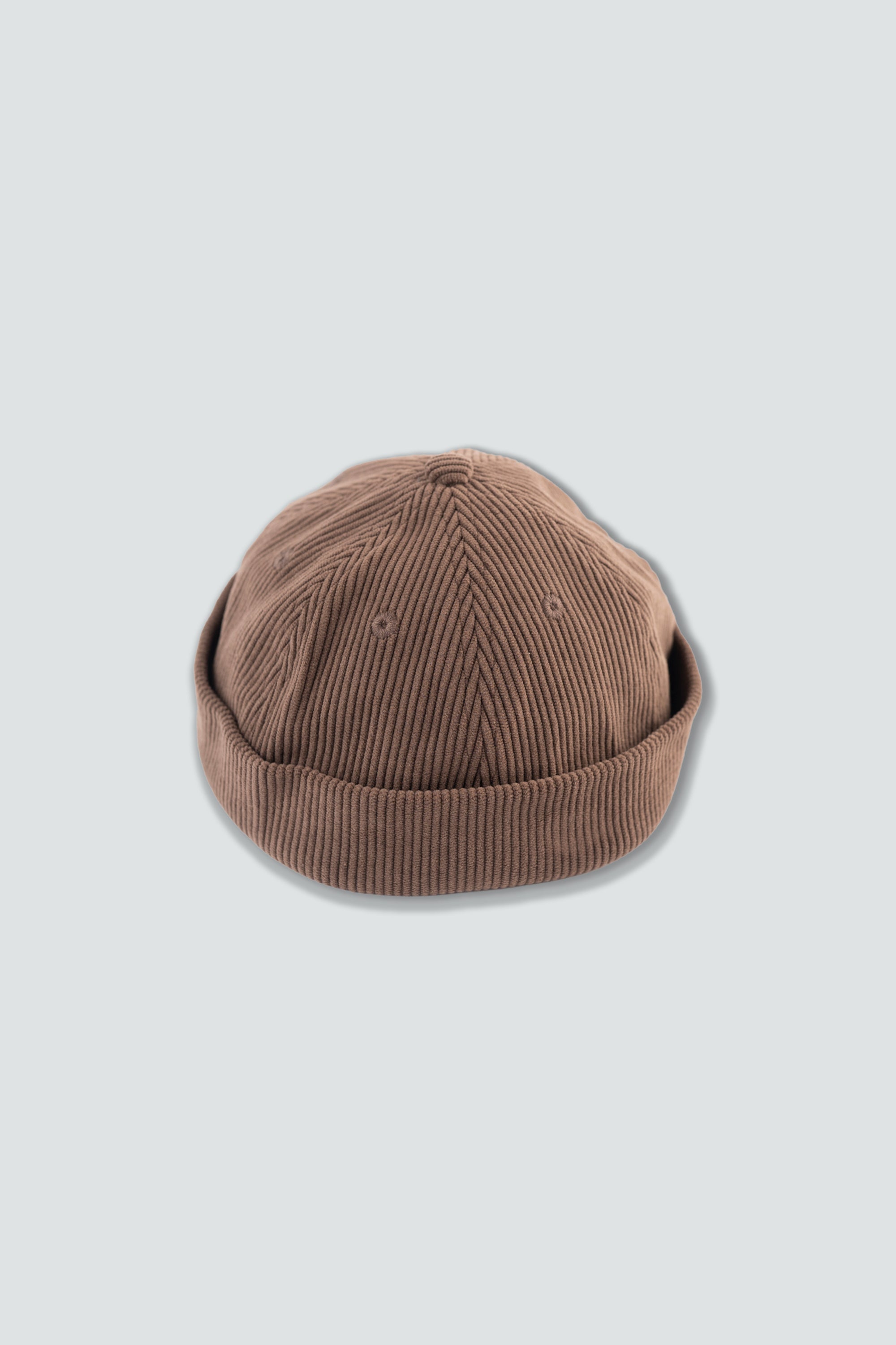 LAKOR Docker Courd Cap Headwear Chocolate Brown