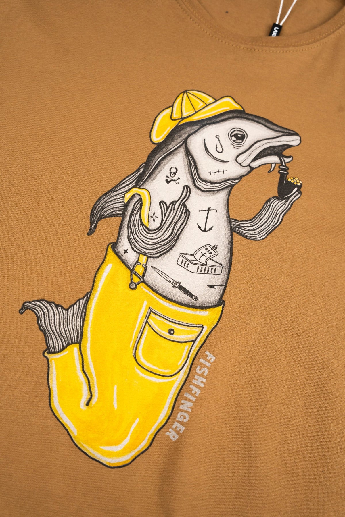 LAKOR Fishfinger T-shirt T-Shirt Rubber