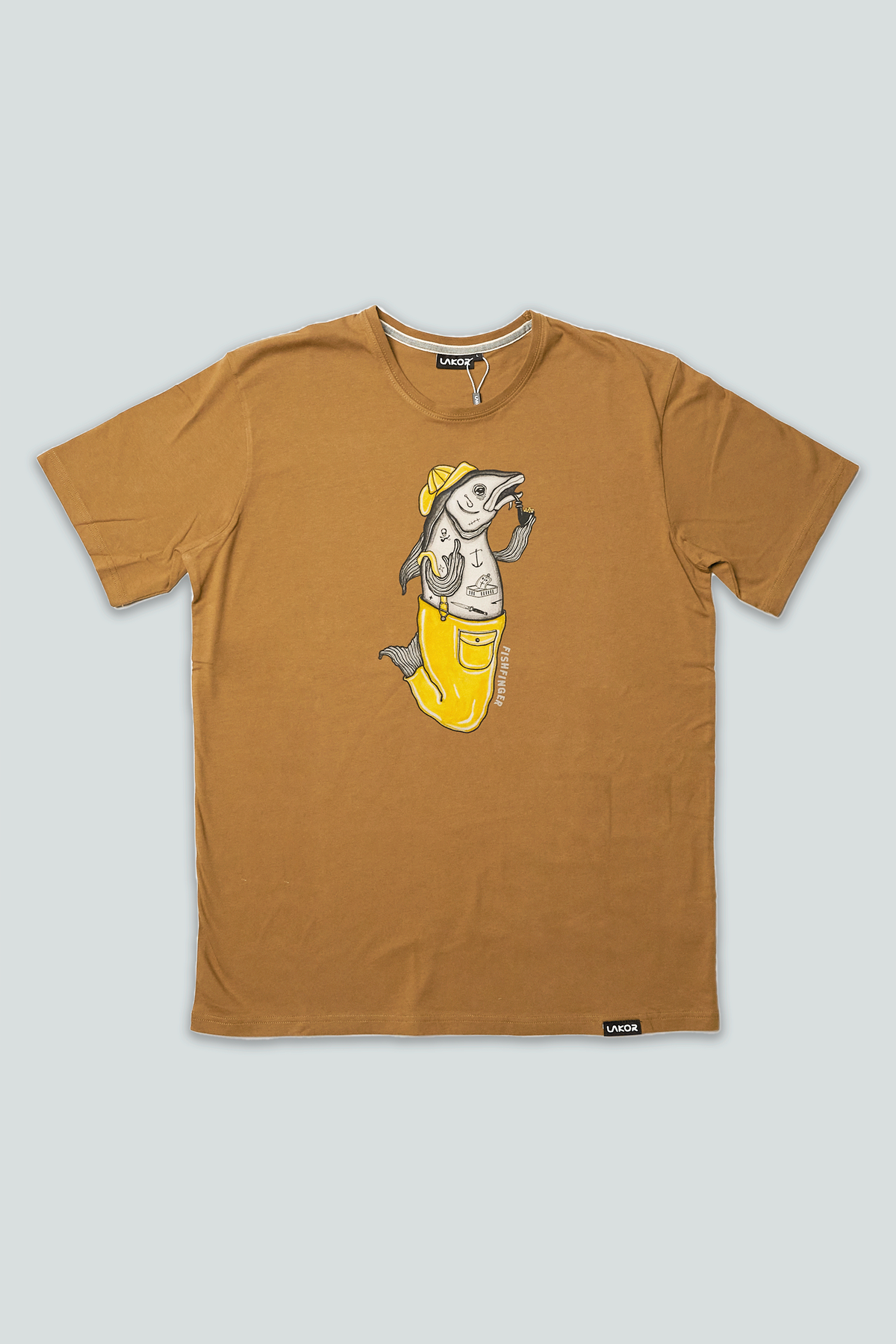 LAKOR Fishfinger T-shirt T-Shirt Rubber