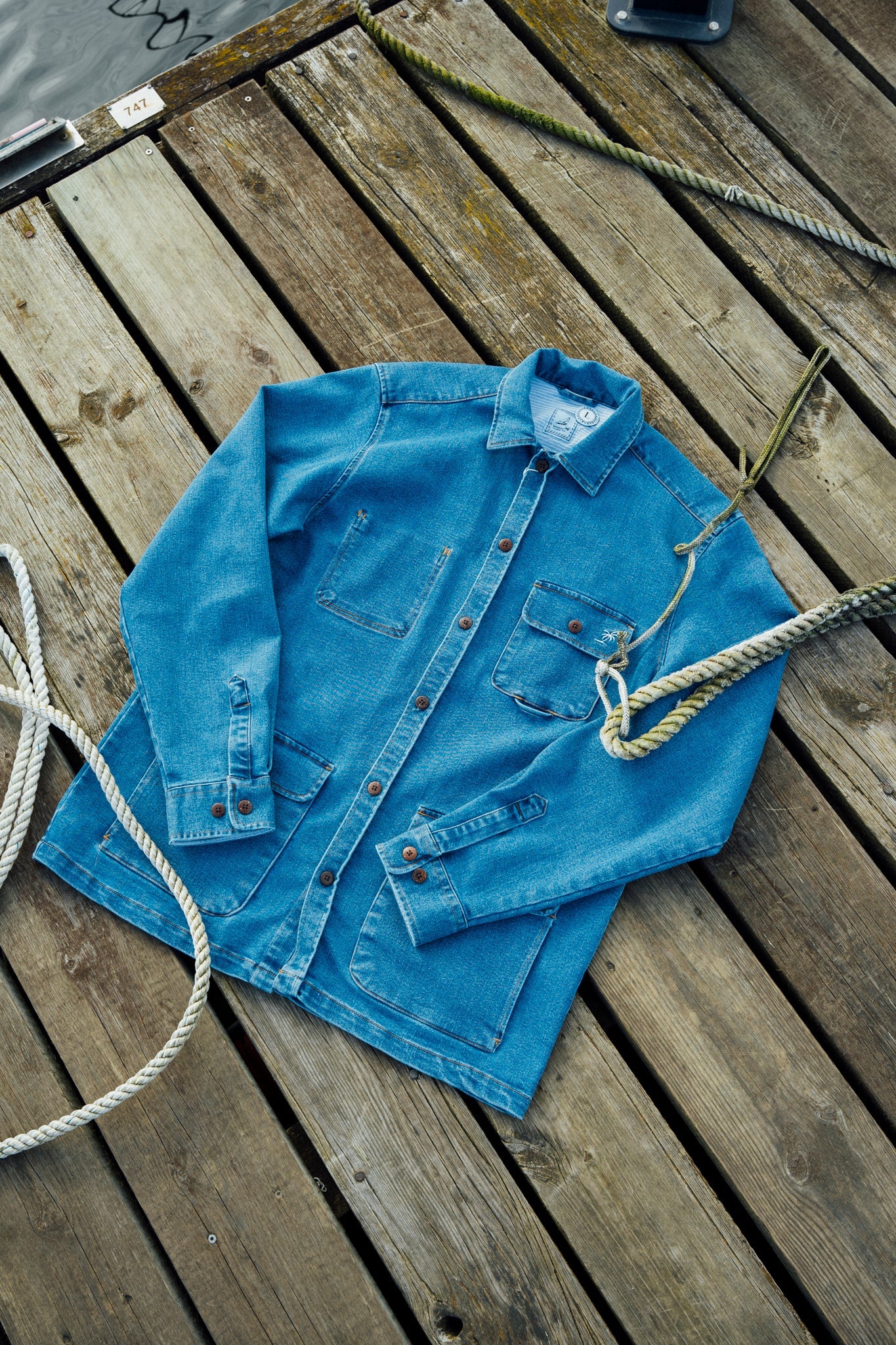 Havana Sailor Jacket - Medium Blue