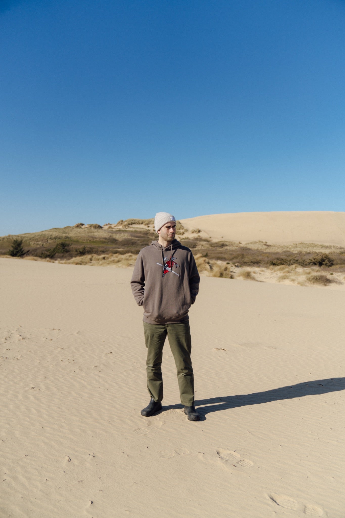 Woodpecker Hoodie (Morel)