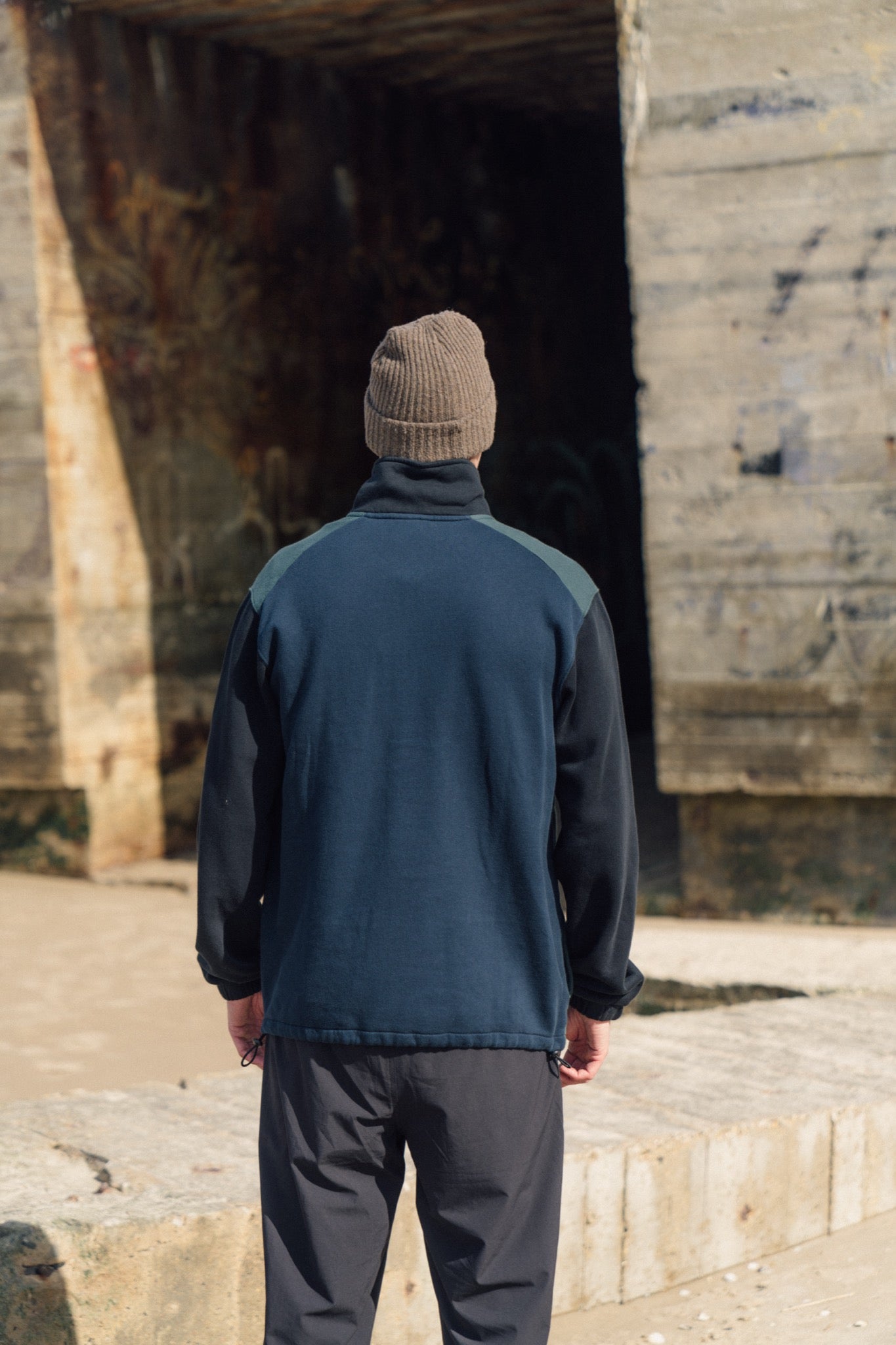 Colorblock Half Zip