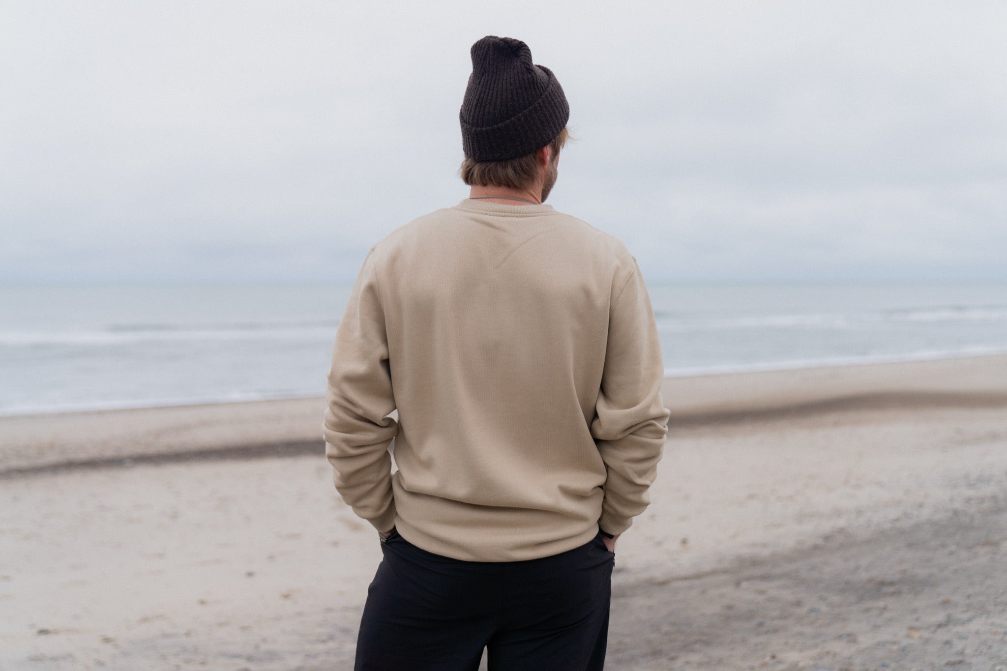 The Smoking Salmon Crewneck (White Pepper)