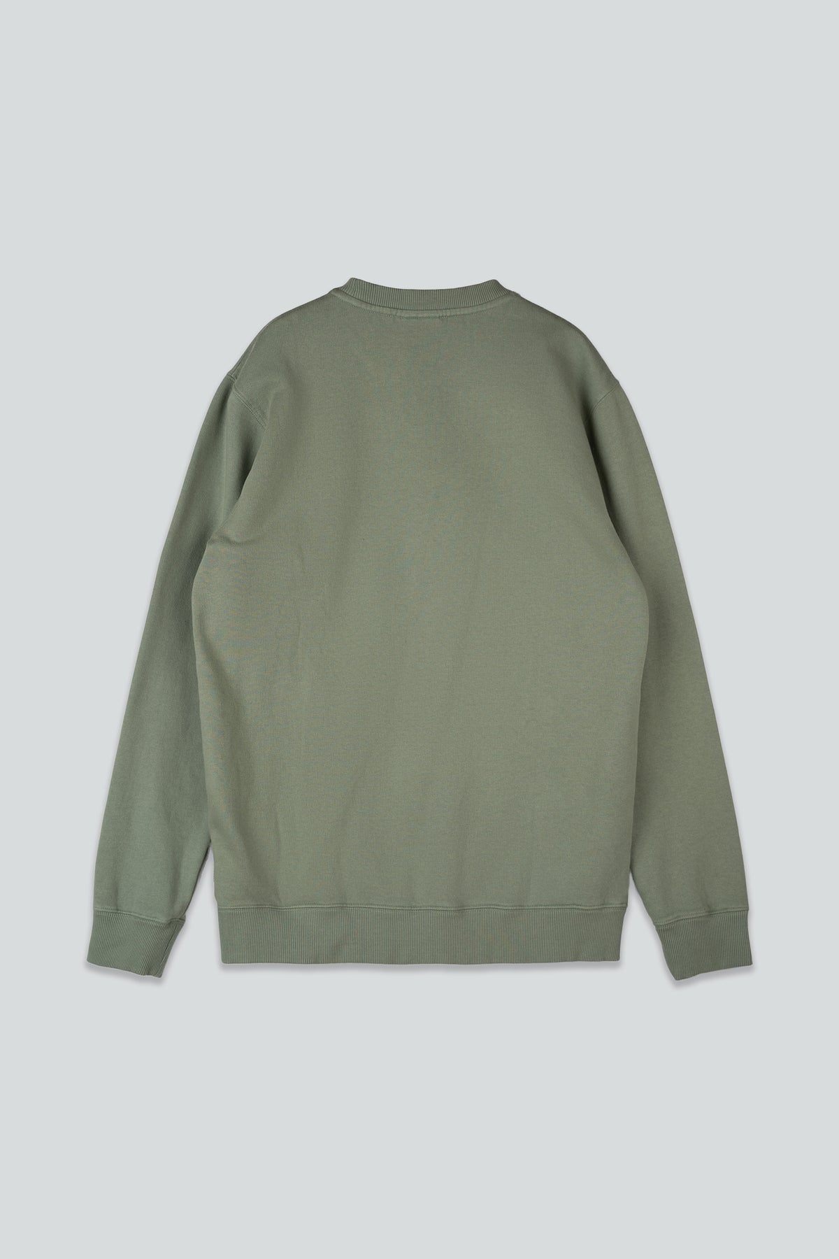 LAKOR Mini Red Maxi Crewneck Sweatshirt Sea Spray