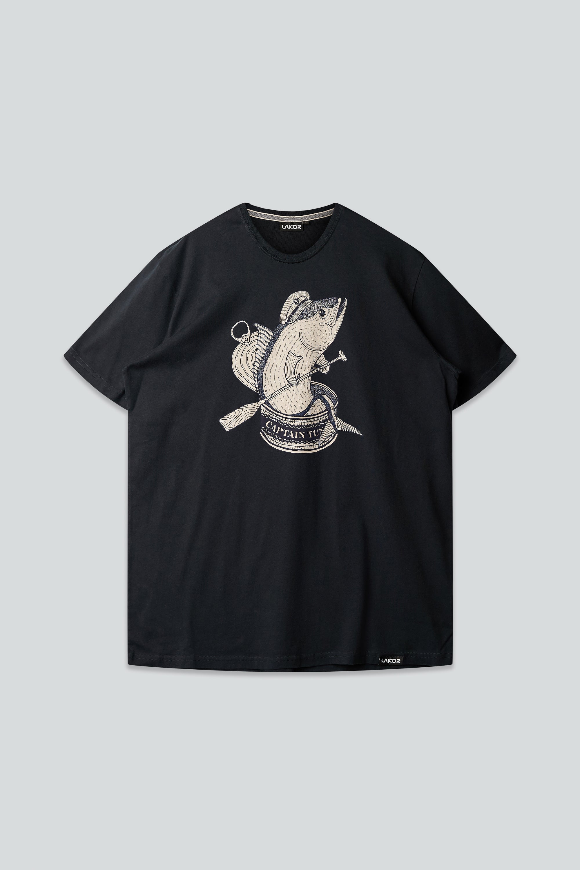 Captain Tuna T-shirt (Moonless Night)
