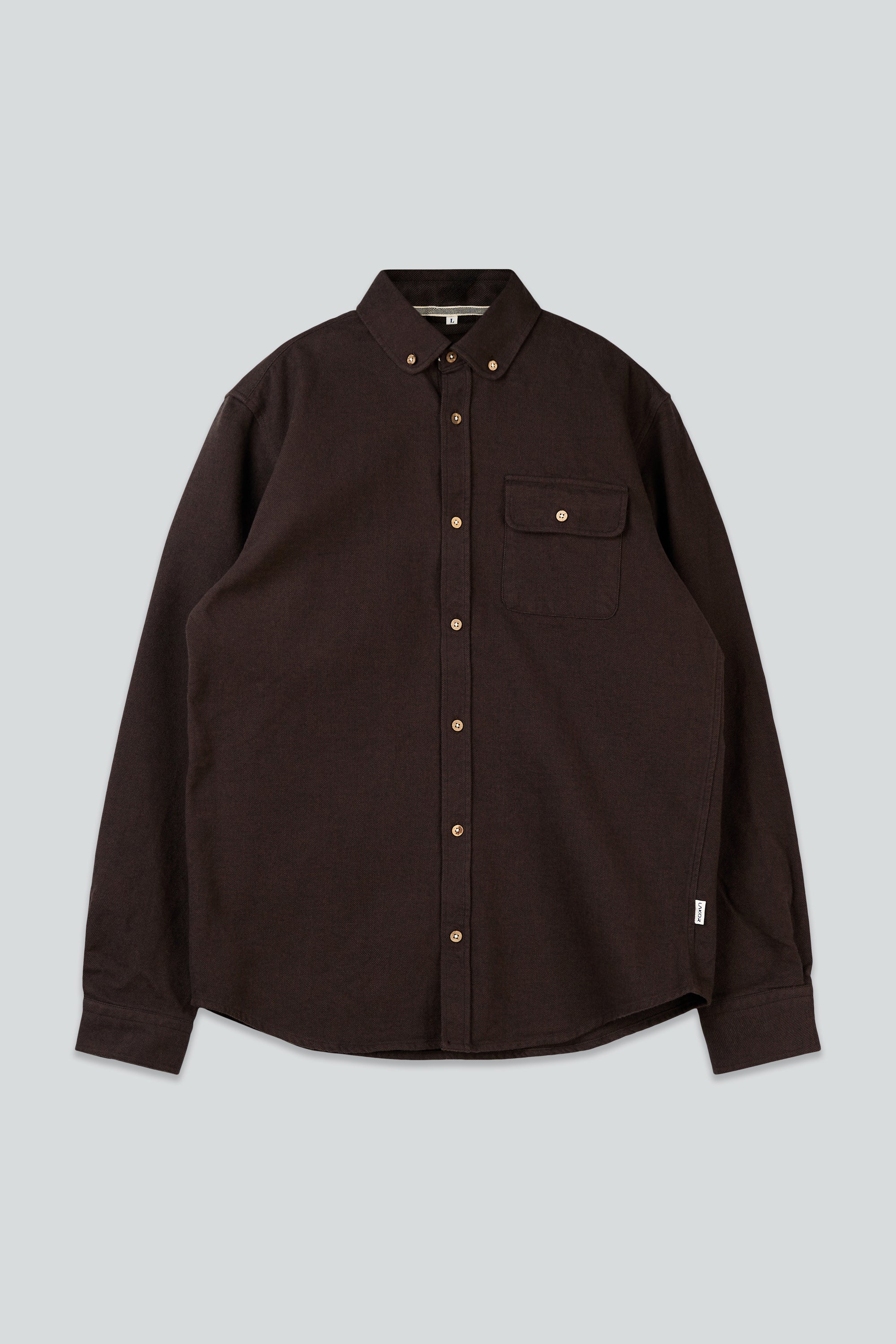LAKOR Moss Shirt Shirt Chicory Coffee
