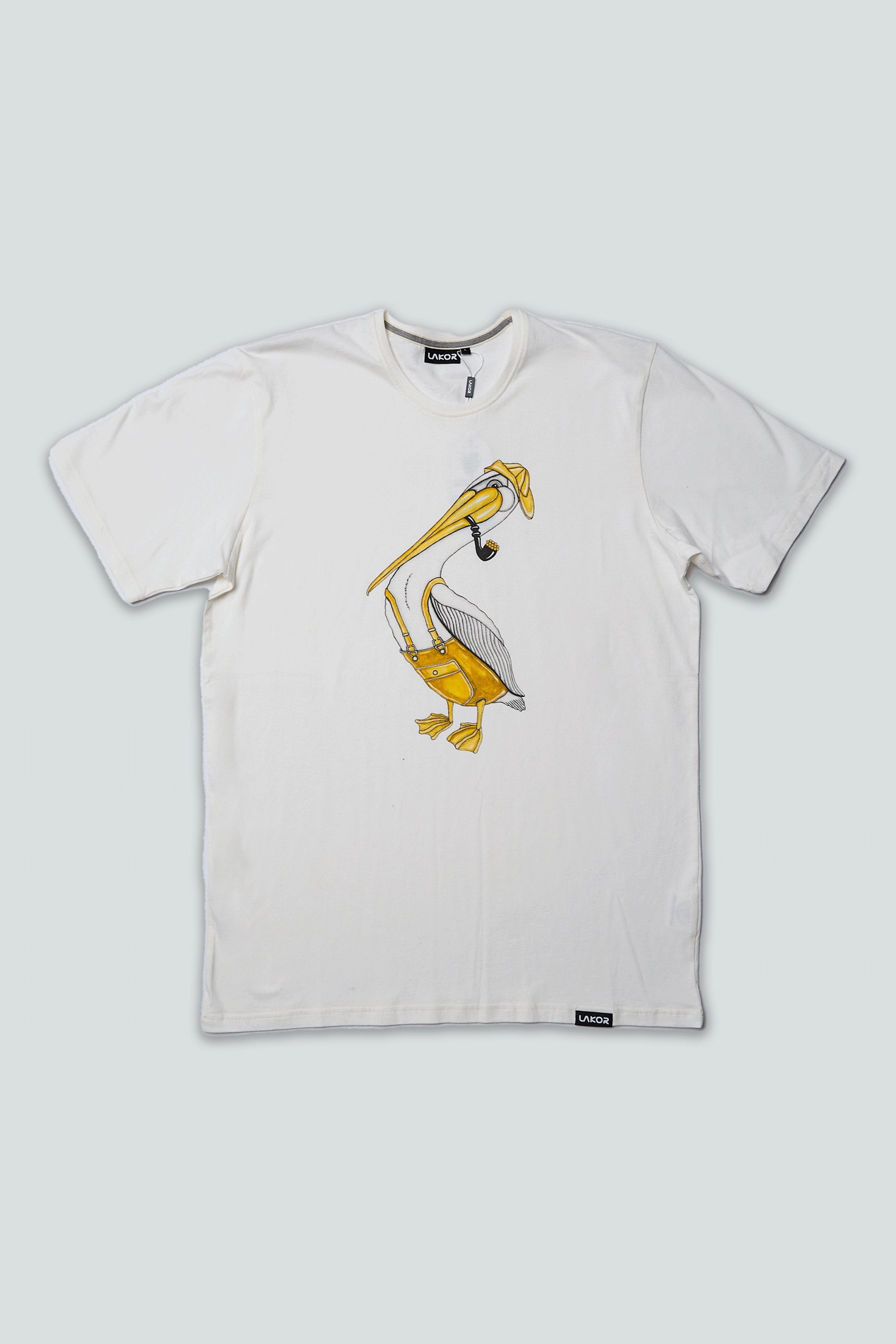LAKOR Pier Pelican T-shirt T-Shirt Star White