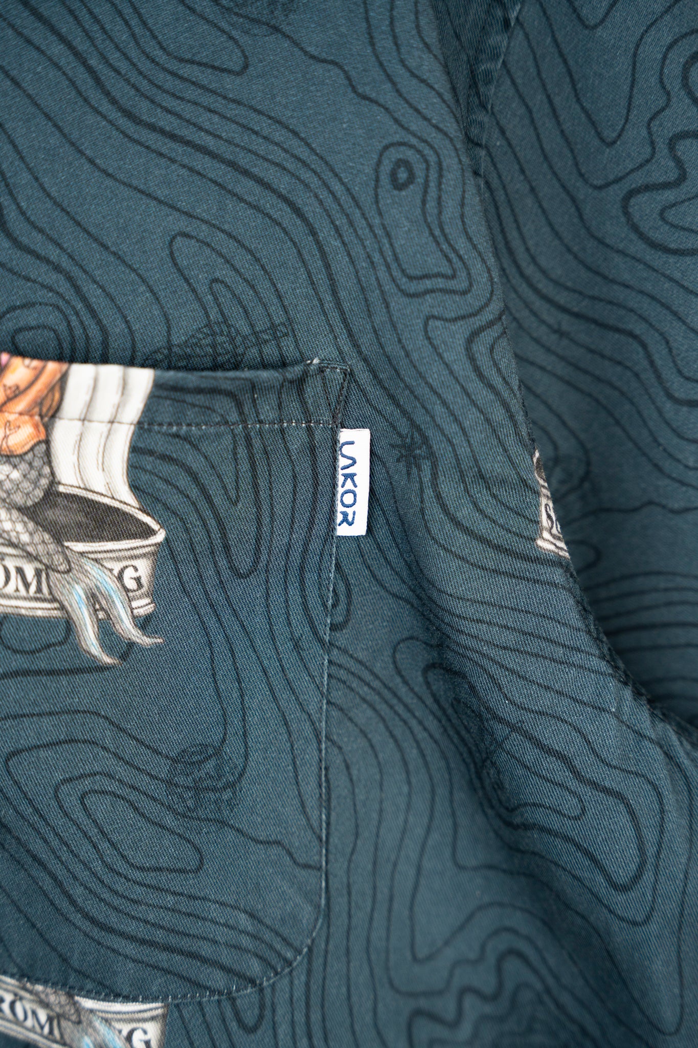 Save The Mermaids Short Sleeve Shirt - Midnight Navy