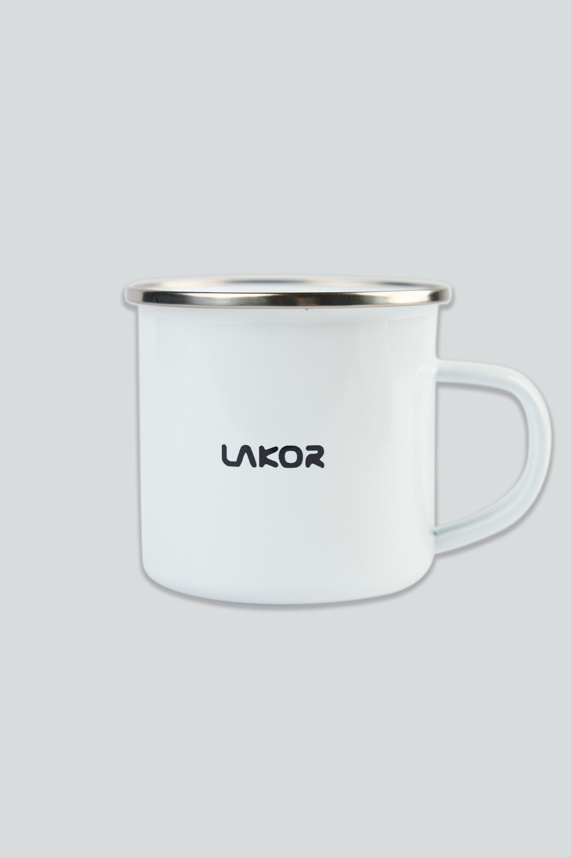Sea Parrot Surfer Emaille Tasse - White