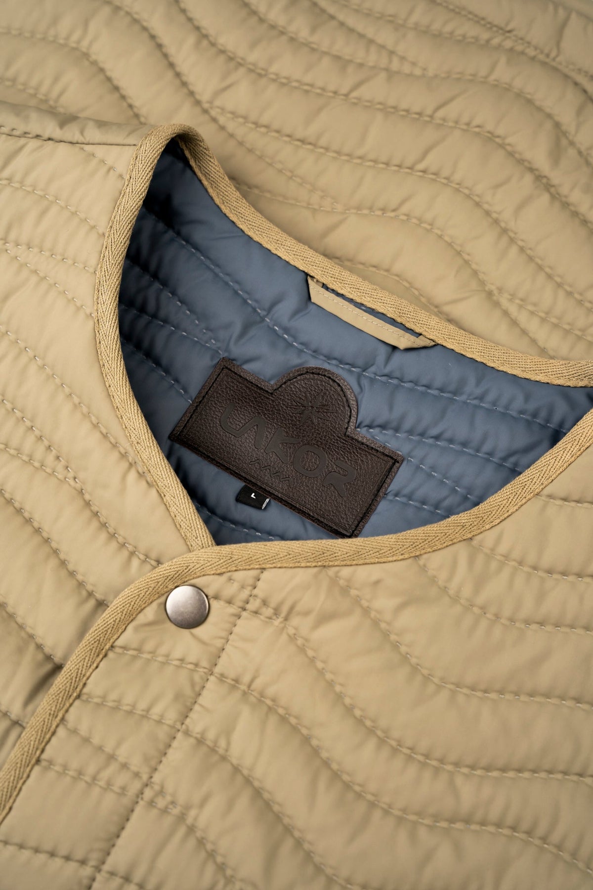 LAKOR Seaway Quilted Vest Jacket Fallen Rock