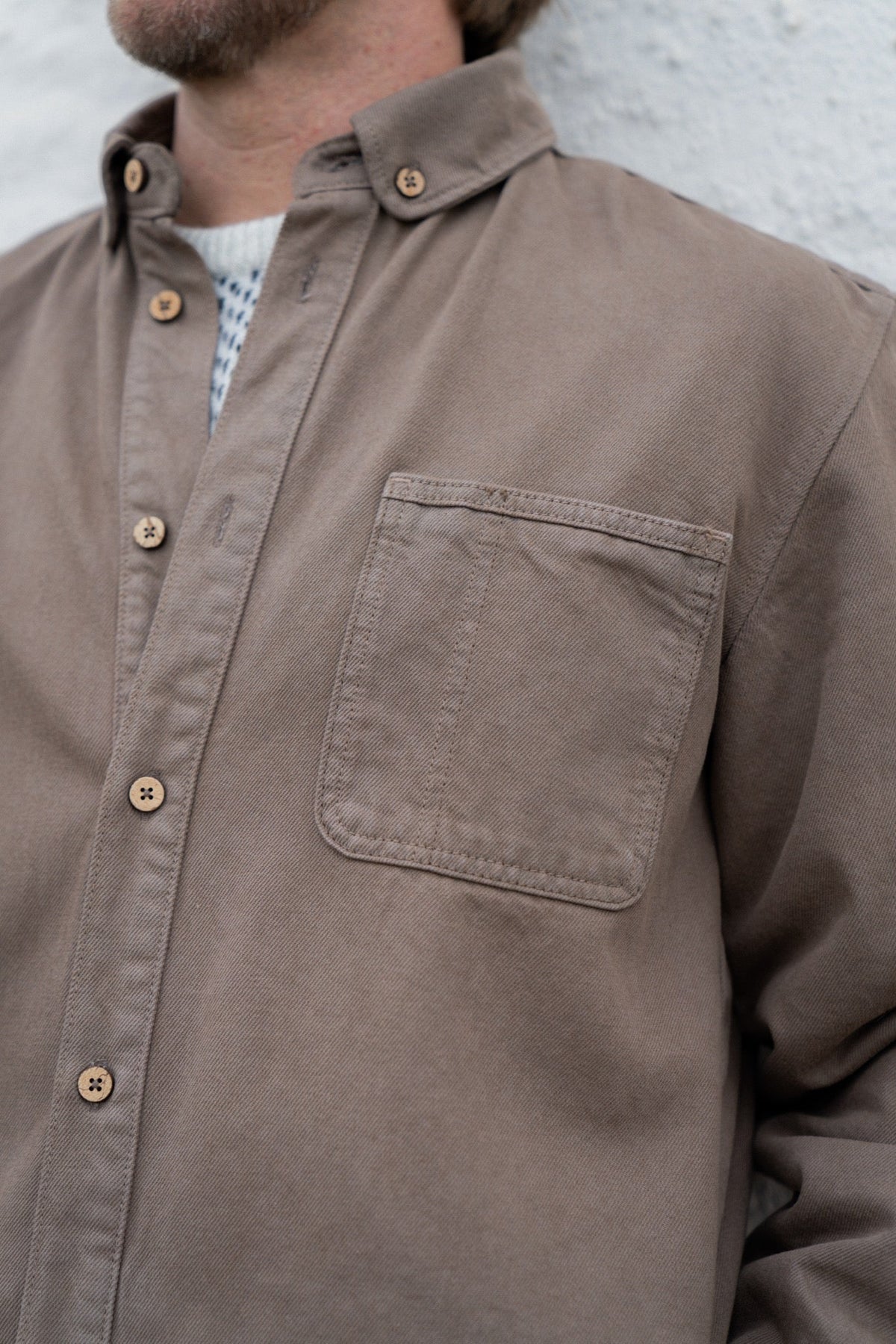 LAKOR Spork Overshirt Overshirt Morel