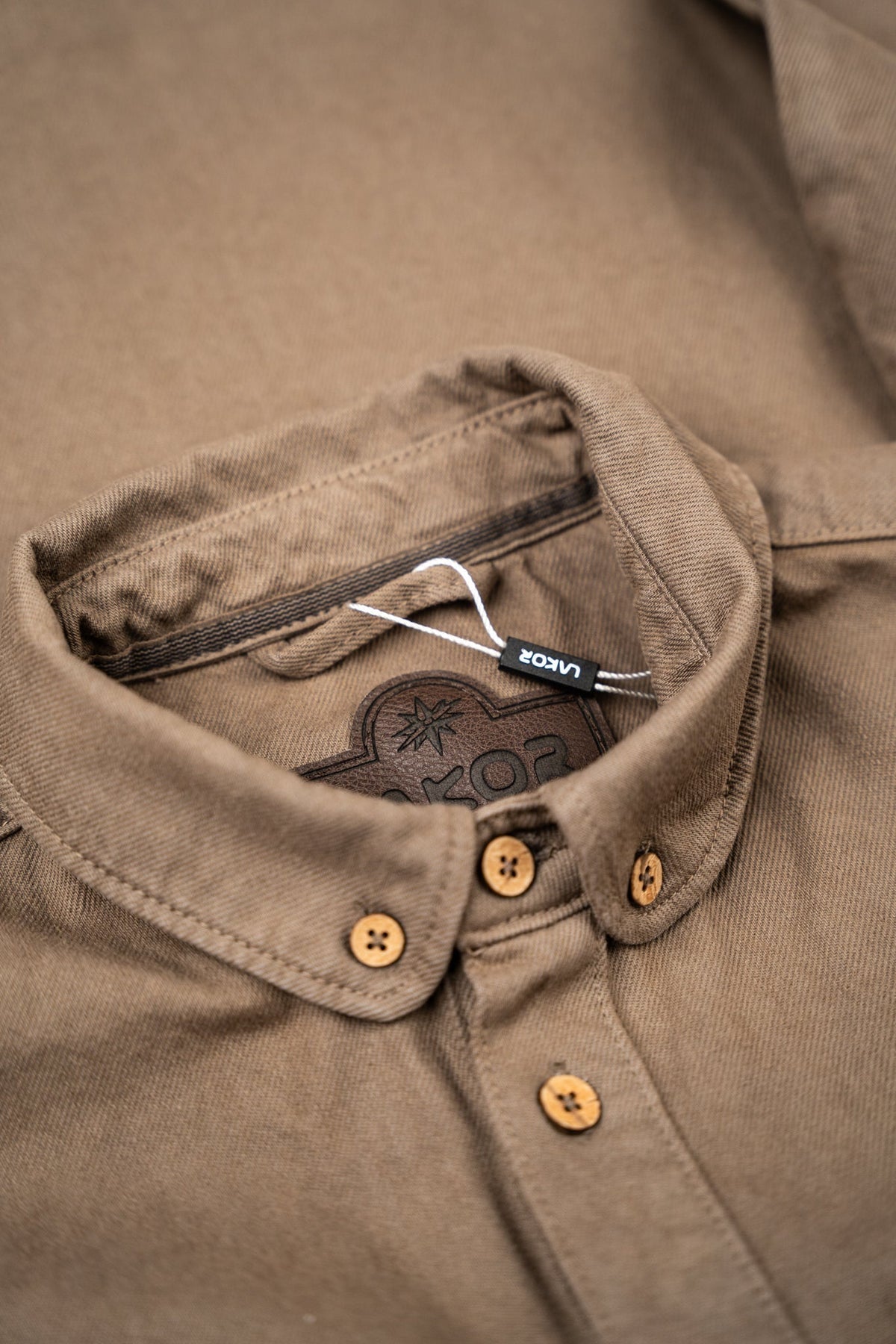 LAKOR Spork Overshirt Overshirt Morel