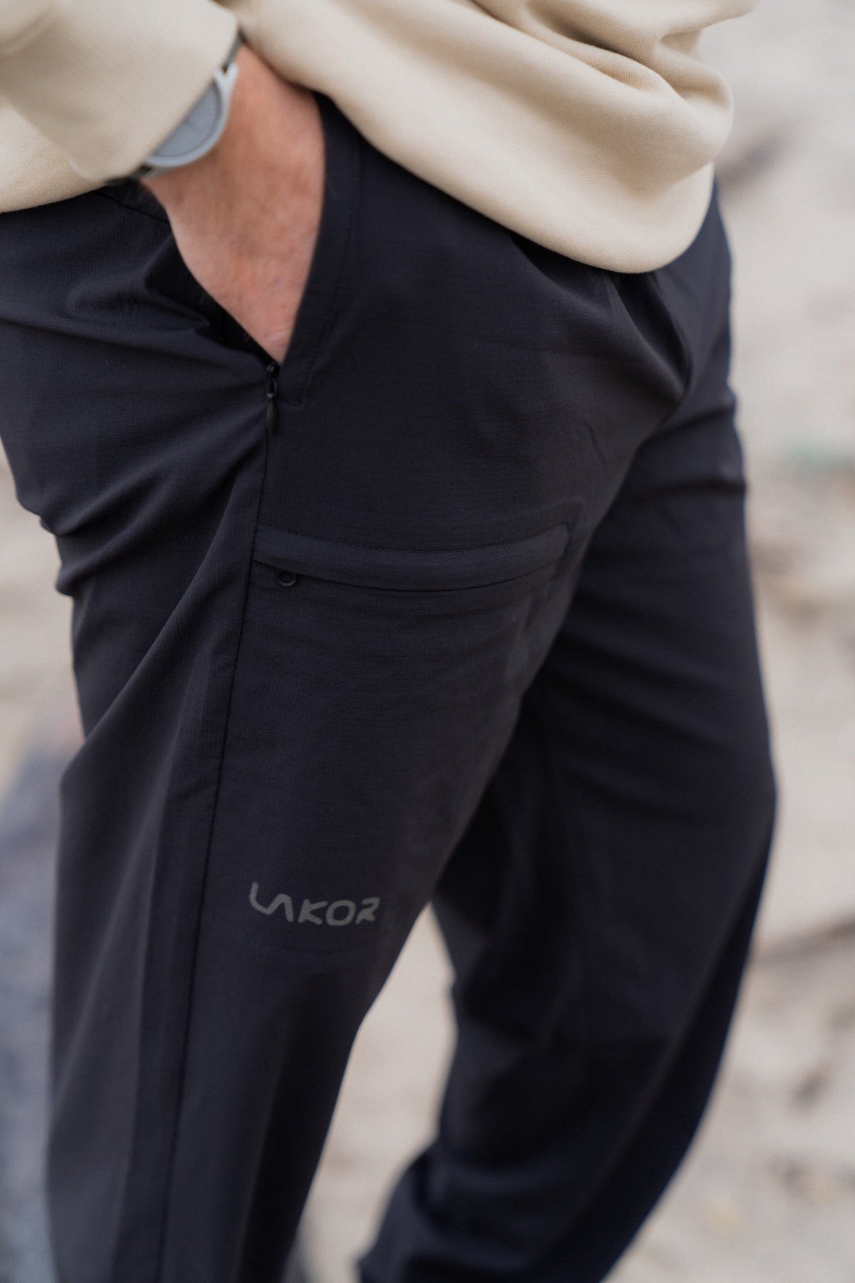 LAKOR Travel Pants Pants Moonless Night