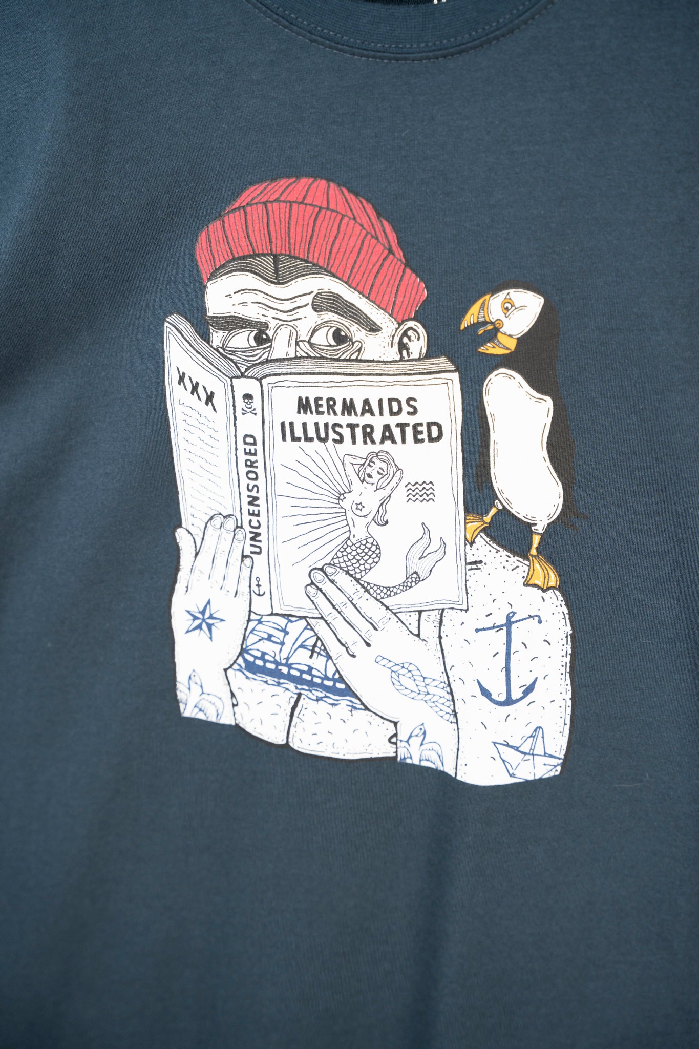 Uncensored T-shirt - Blueberry