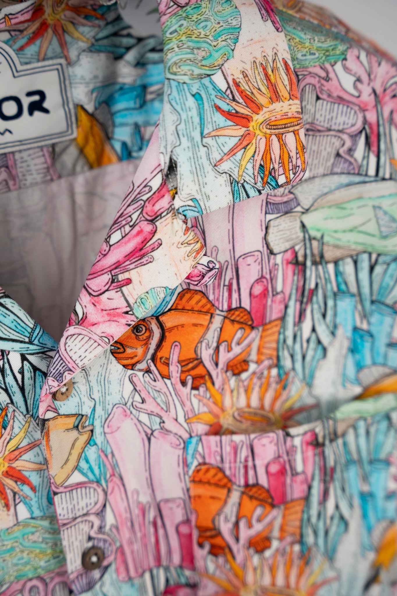 Underwater Garden Short Sleeve Shirt - Multicolor