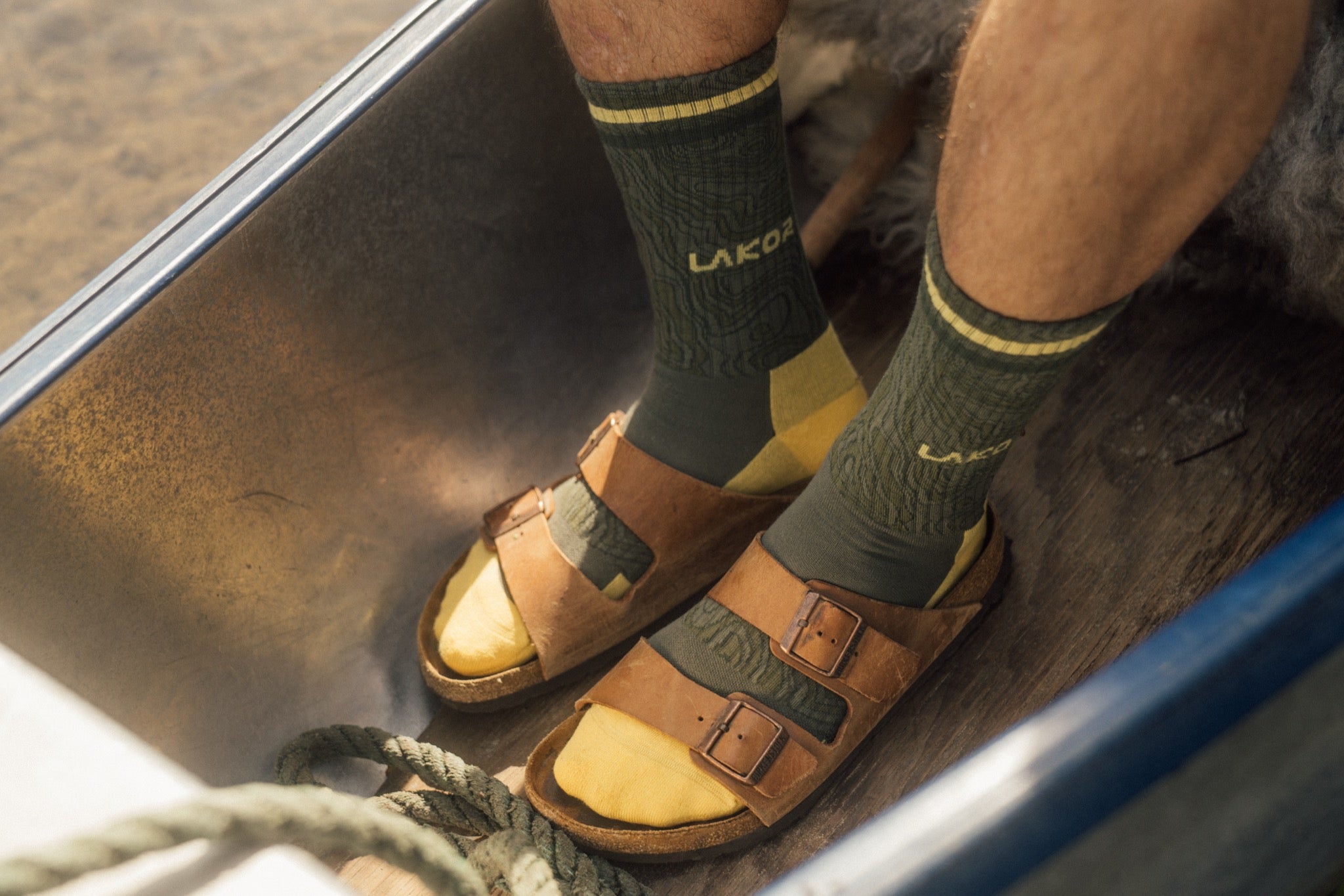 LAKOR Æxplorer Socks Tennis Socks Cartography