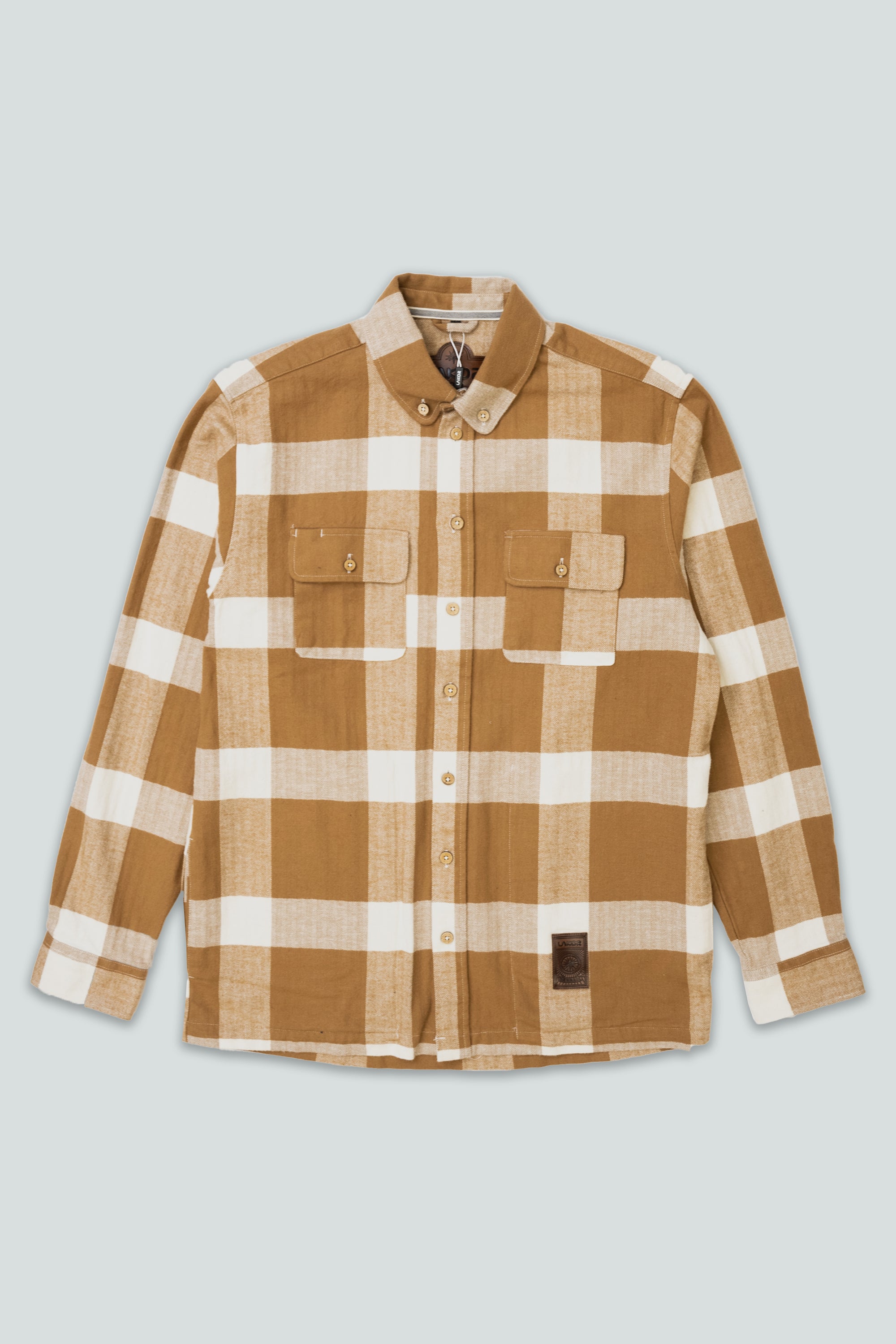 Recycled Work Shirt (Brown)