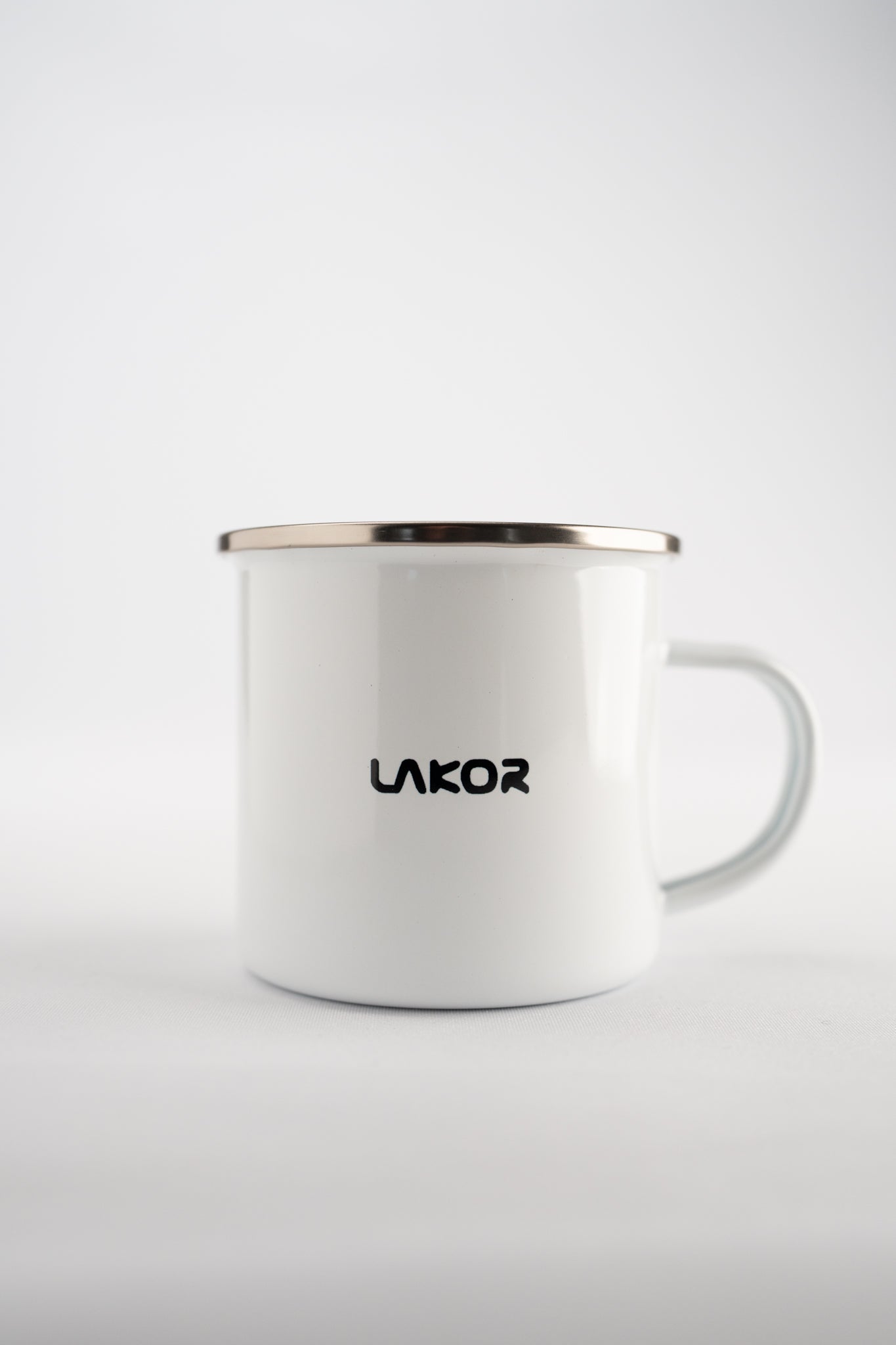 Bear Burrito Emaille Tasse