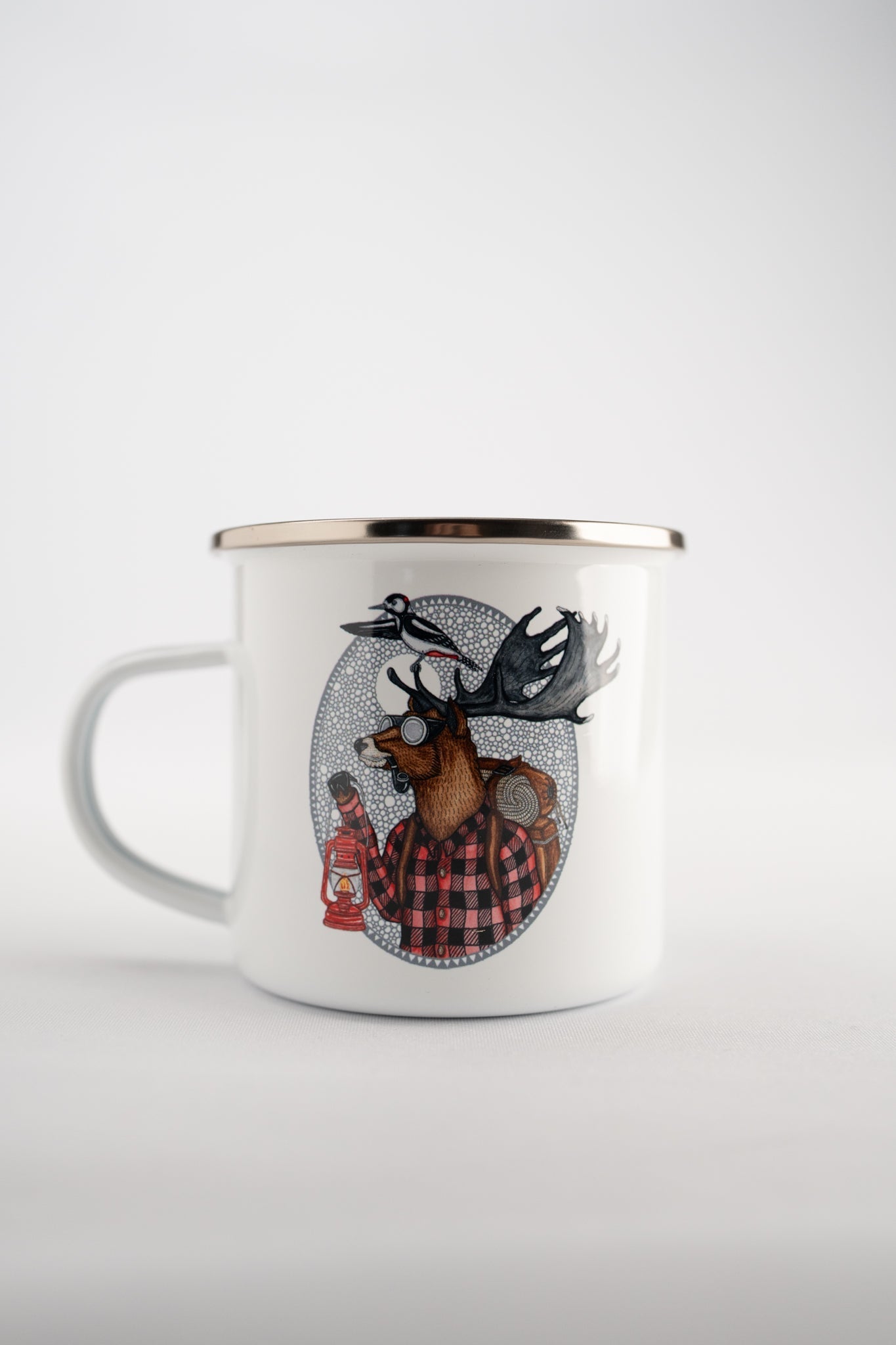 Pathfinder Emaille Tasse