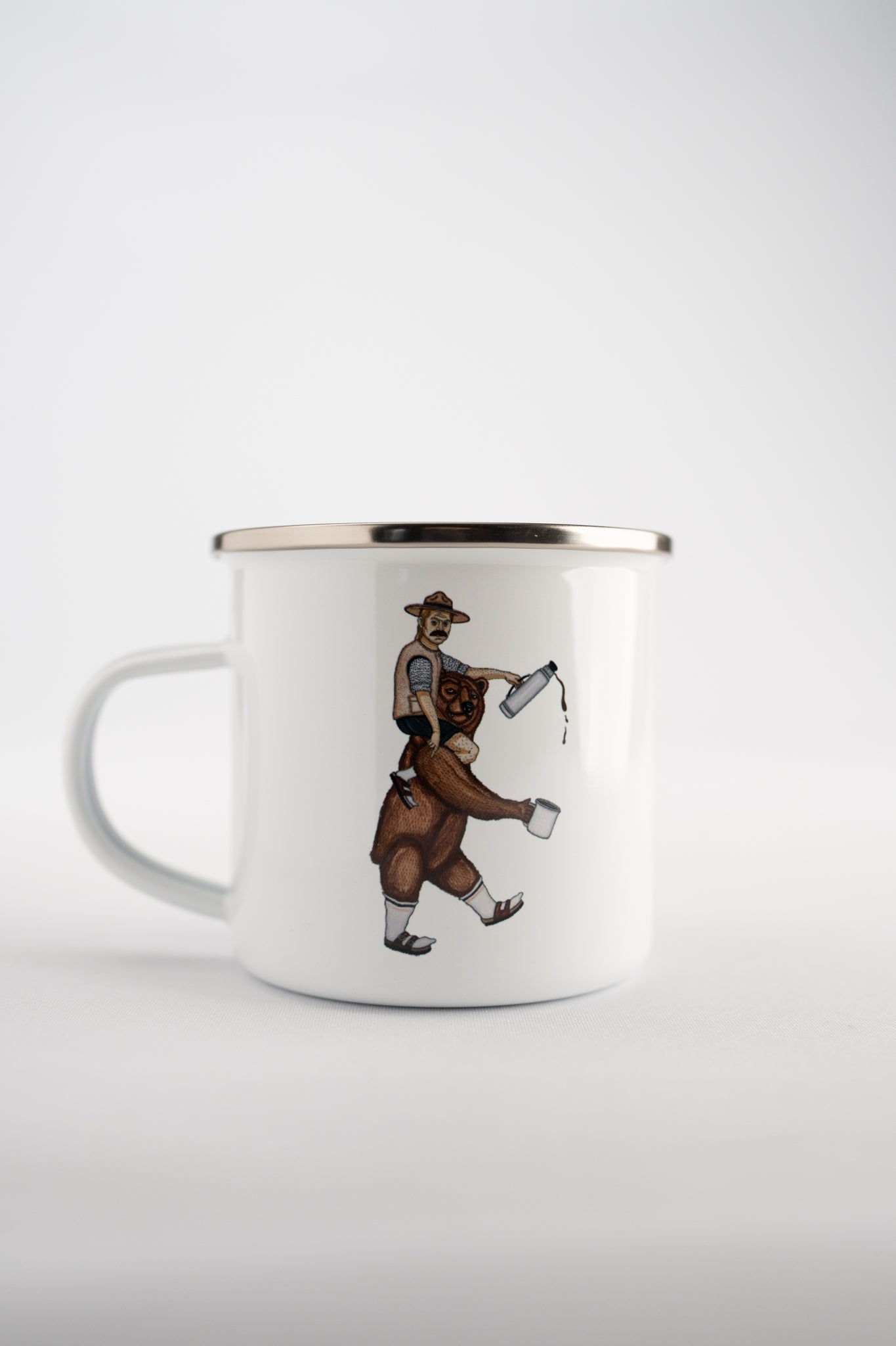 Nordic Über Emaille Tasse