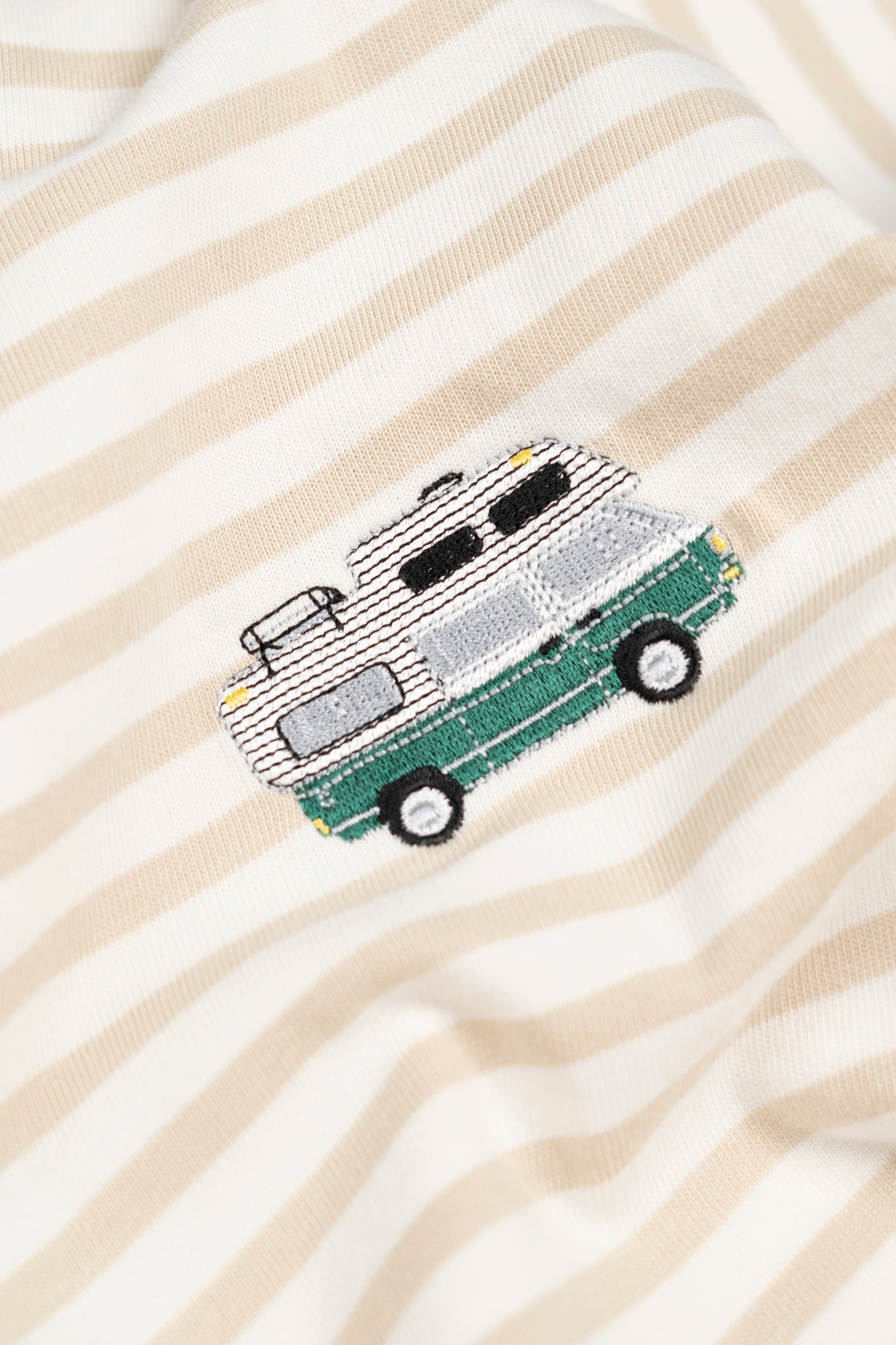 LAKOR Ahoy! Mini Forest Camper T-shirt T-Shirt Oatmeal Melange