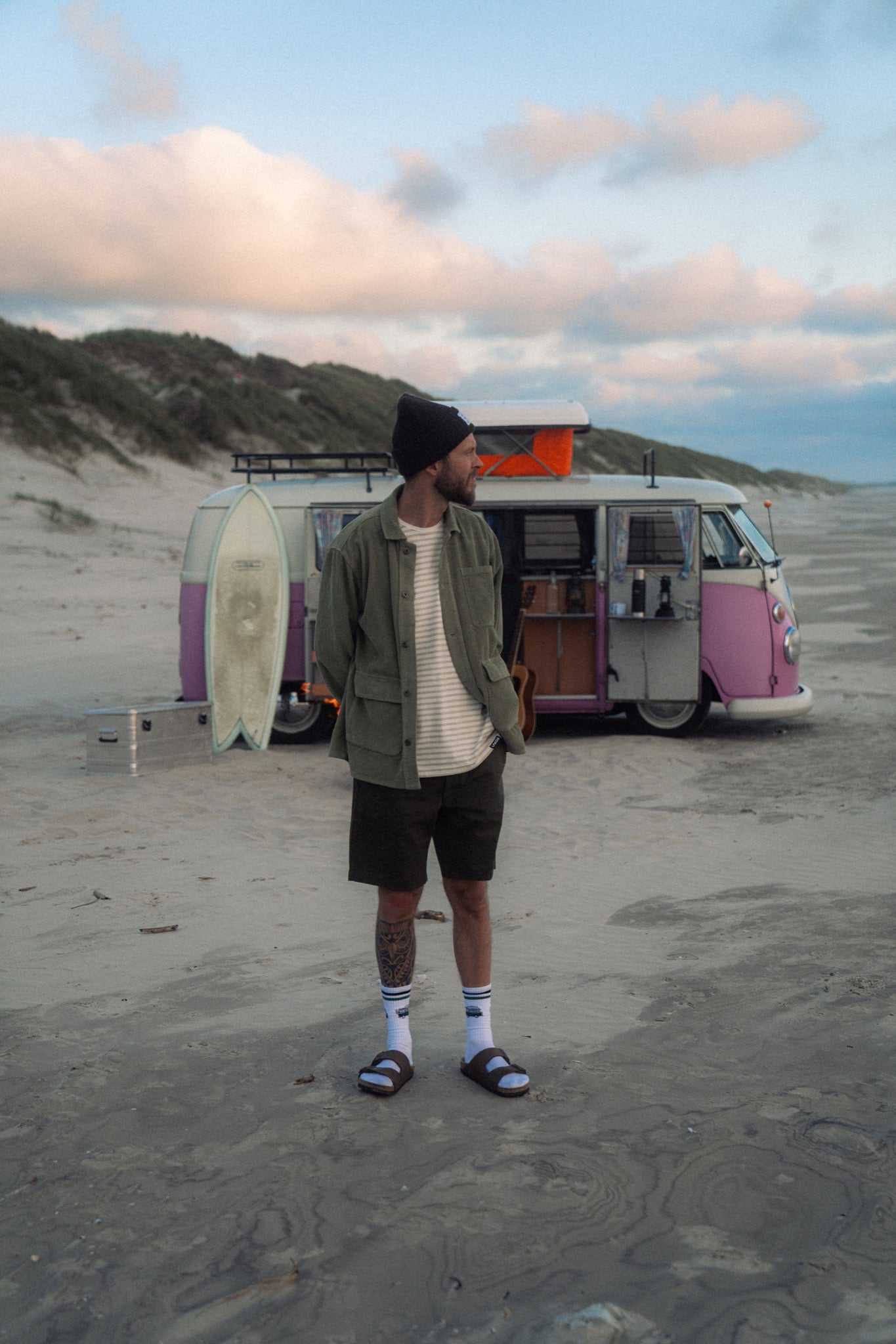 LAKOR Ahoy! Mini Forest Camper T-shirt T-Shirt Oatmeal Melange