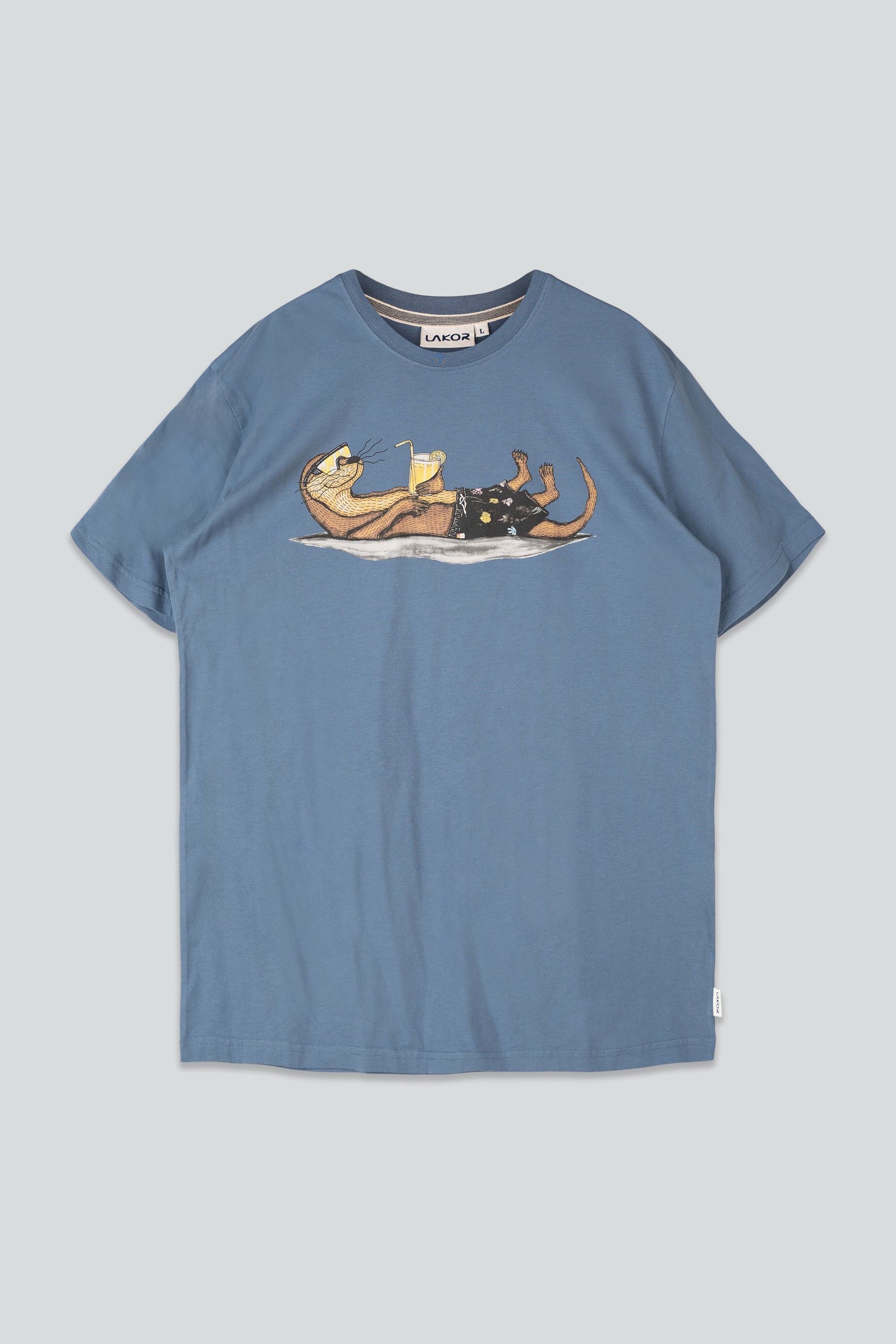 LAKOR An Otter Vacation T-shirt T-Shirt Bering Sea