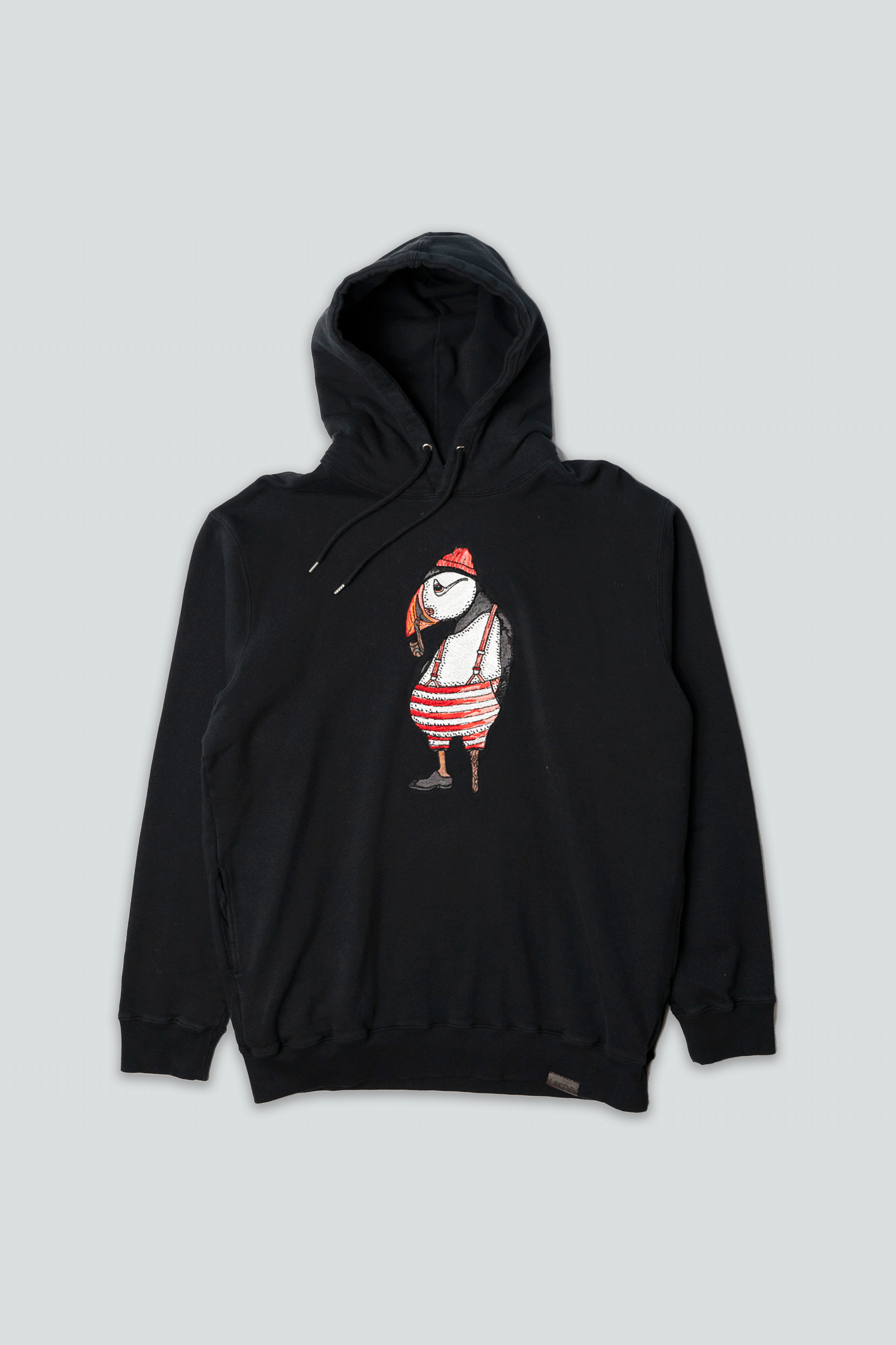 LAKOR Atlantic Puffin Hoodie Sweatshirt Moonless Night
