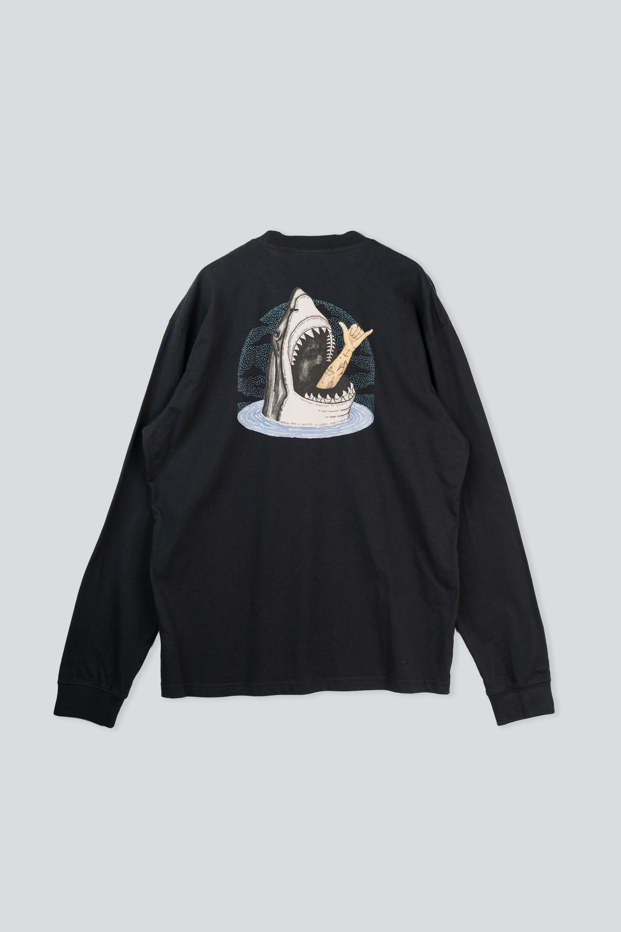 Back Attack Boxfit LS T-shirt - Moonless Night