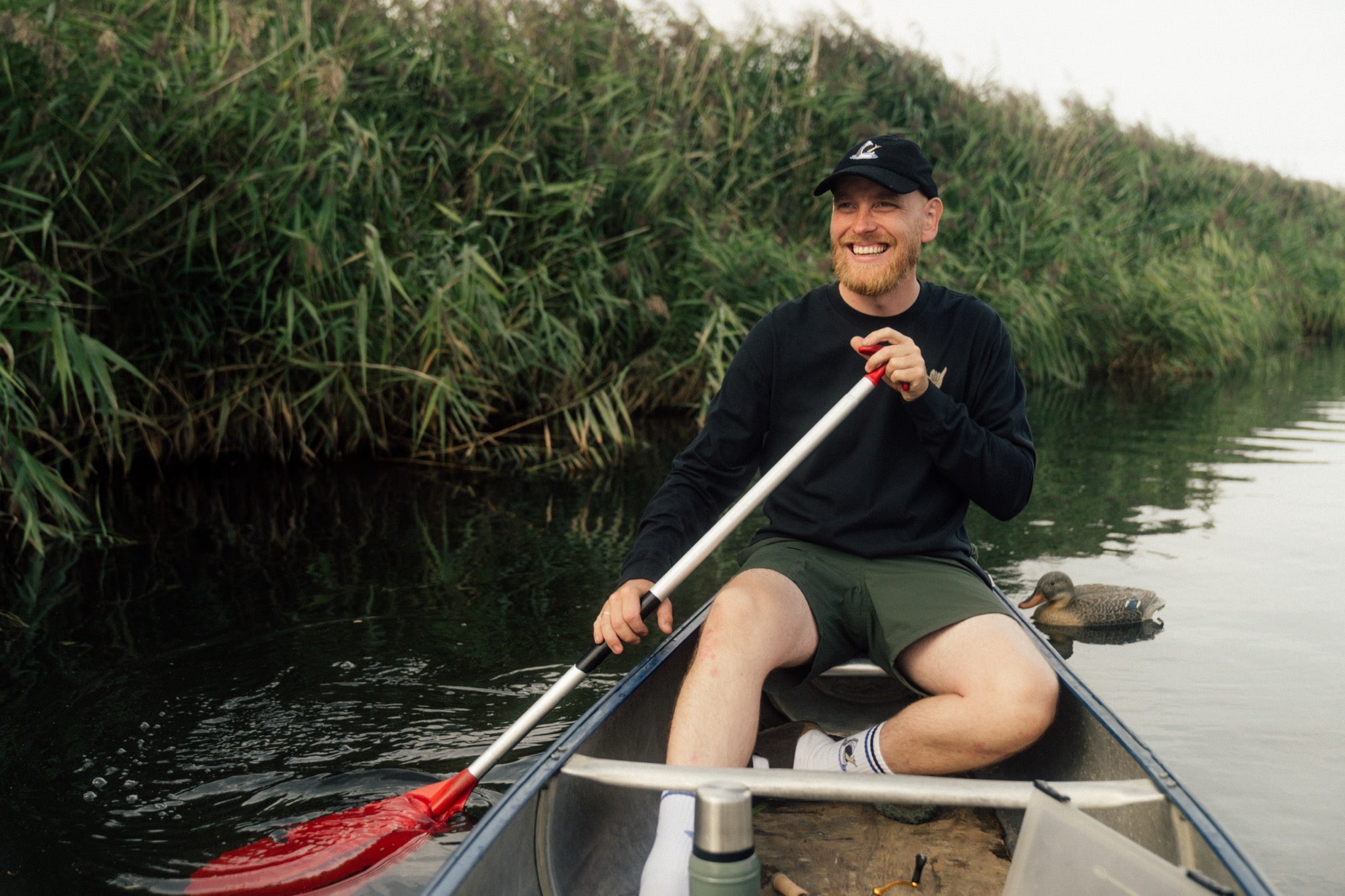 LAKOR Back Attack Boxfit LS T-shirt T-Shirt Moonless Night