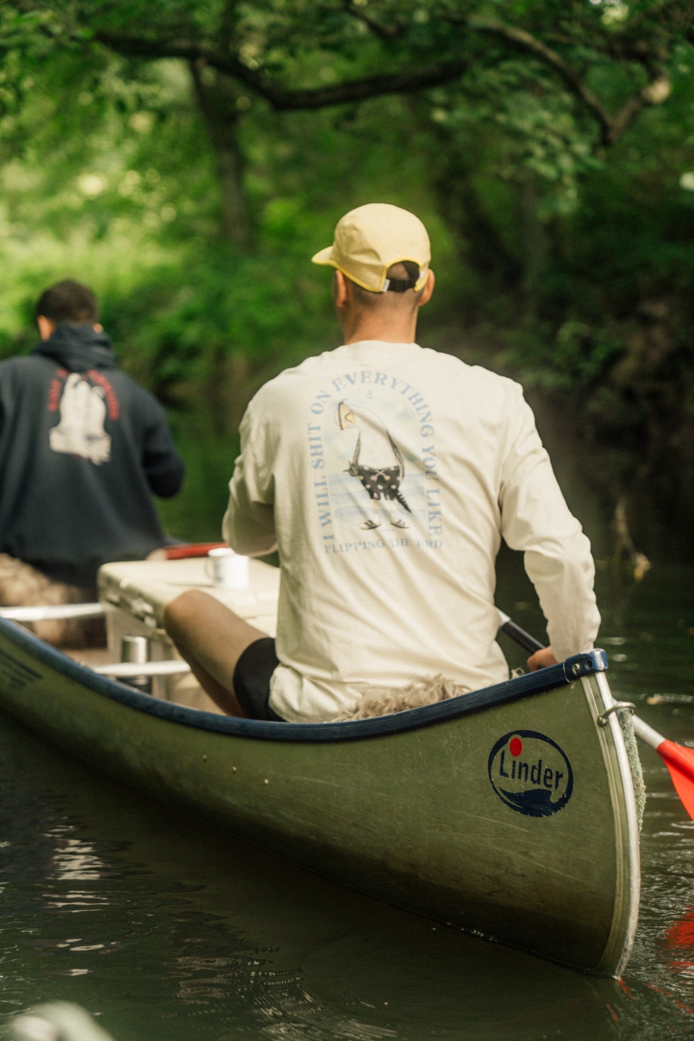 LAKOR Back Flipping Boxfit LS T-shirt T-Shirt Rainy Day