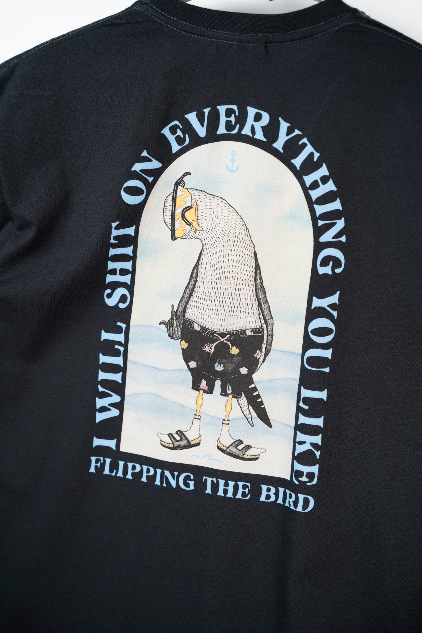 LAKOR Back Flipping T-shirt T-Shirt Moonless Night