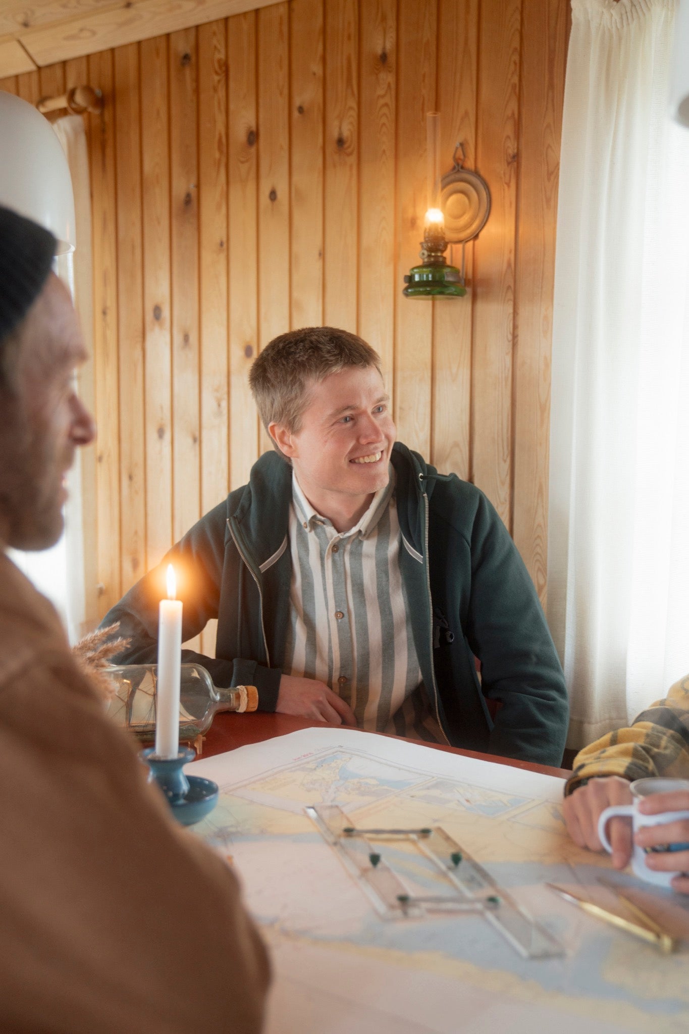 LAKOR Badger Break Hoodie Sweatshirt Forest Green