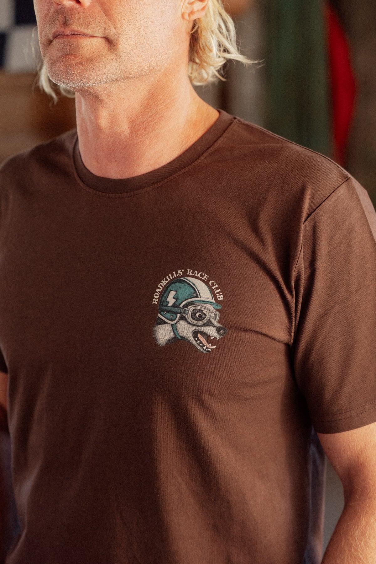 LAKOR Badger RRC T-shirt T-Shirt Chicory Coffee