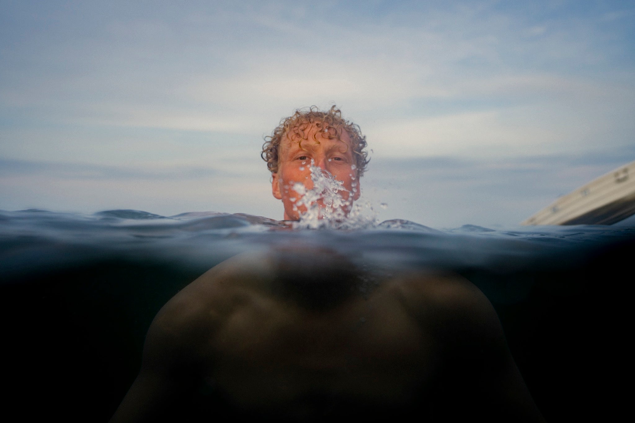 LAKOR Beach Washed Shorts Shorts Blue