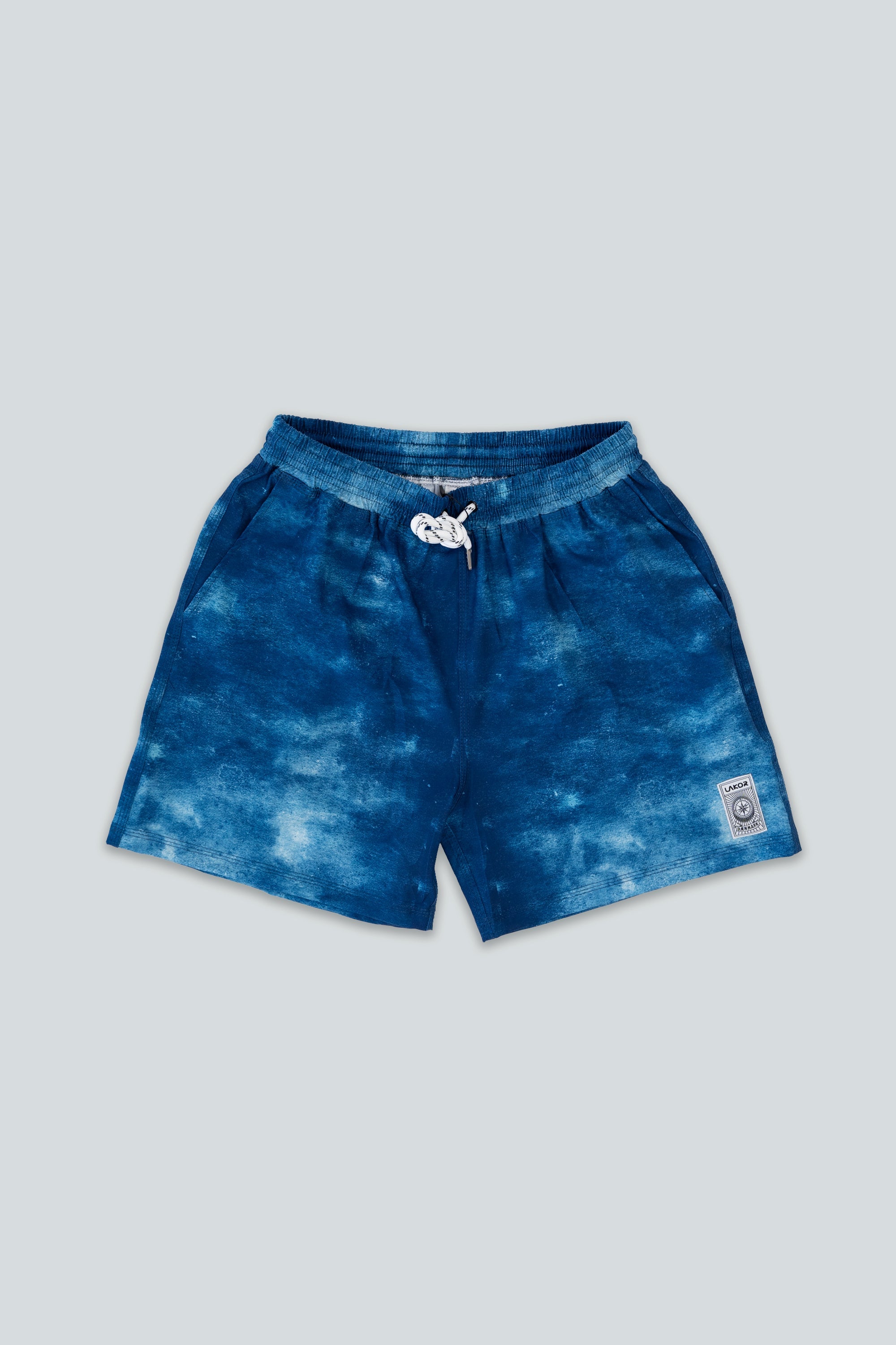LAKOR Beach Washed Shorts Shorts Blue