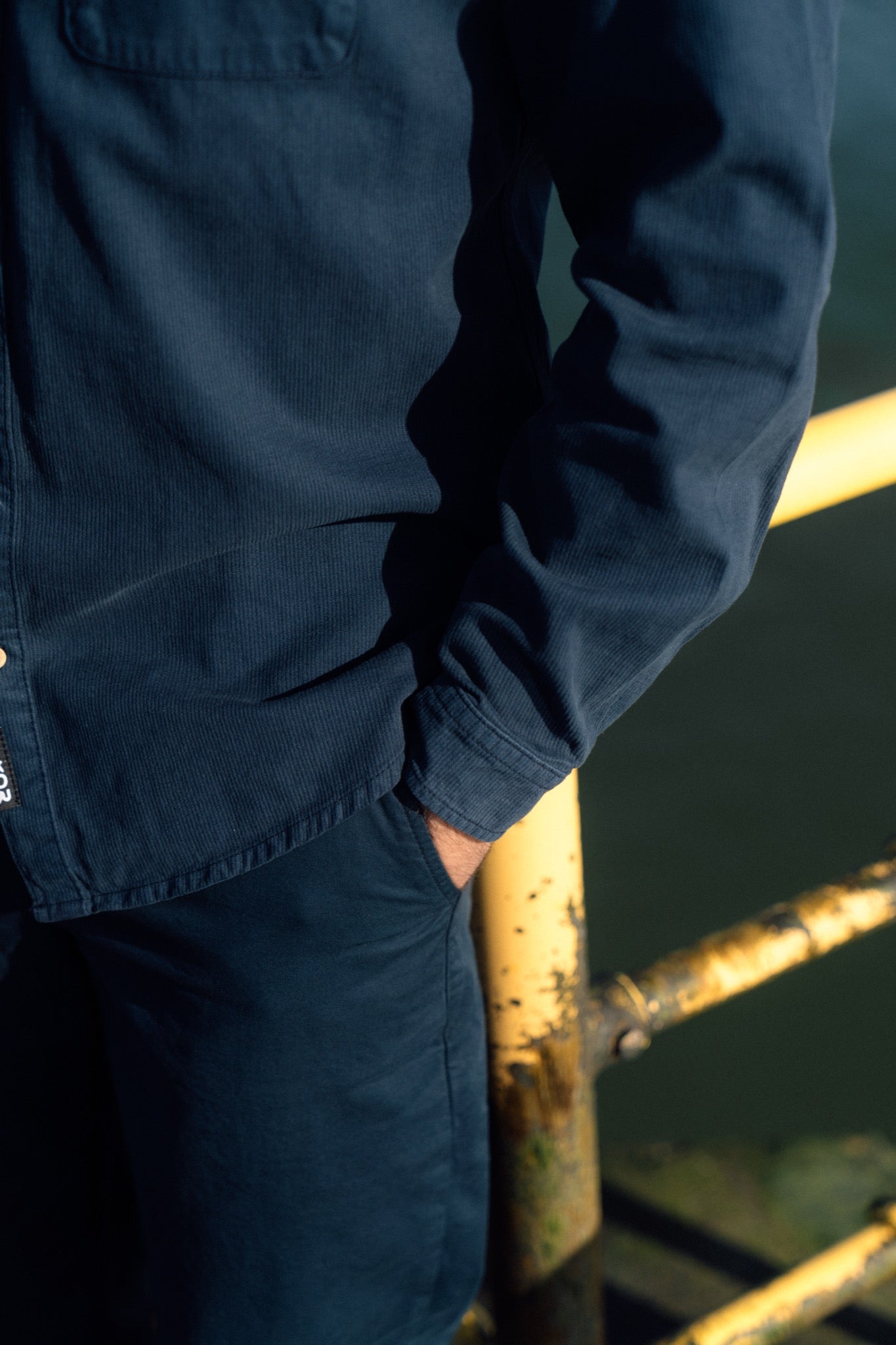 Bedford Courd Shirt - Blueberry