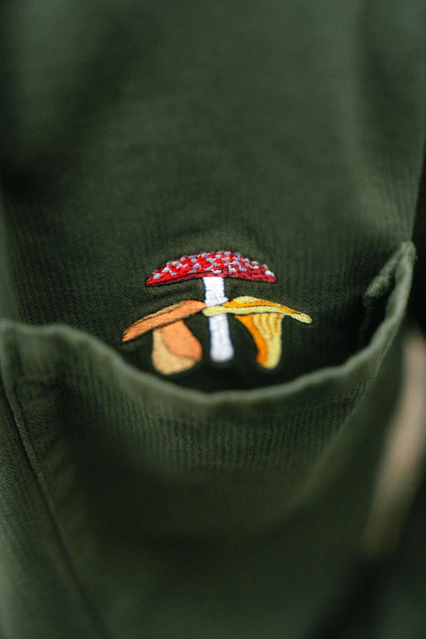 LAKOR Bedford Courd Shirt Shirt Riffle Green
