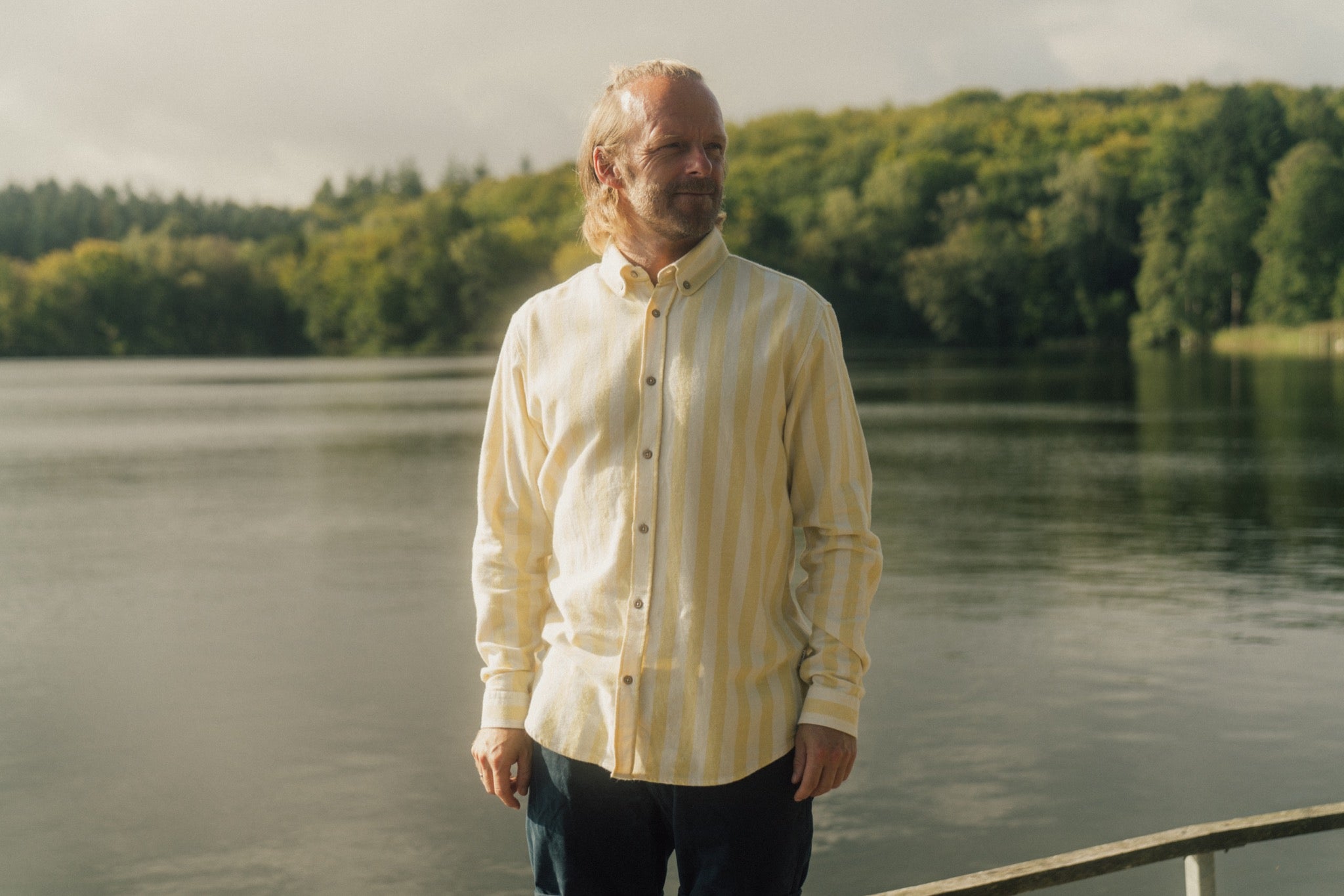 LAKOR Boatswain Shirt Shirt Cream Gold