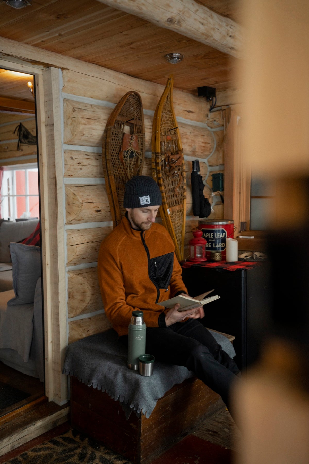 LAKOR Bonfire Fleece Jacket Rust