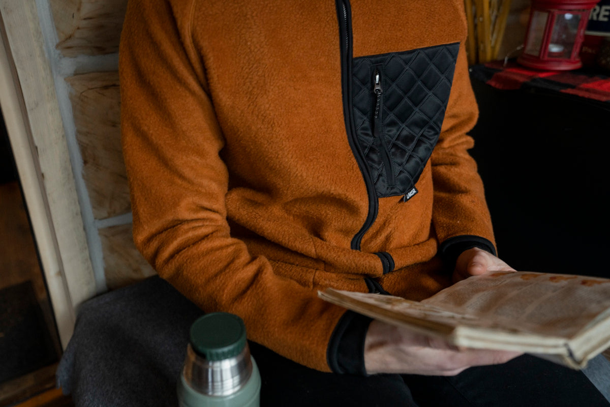 LAKOR Bonfire Fleece Jacket Rust