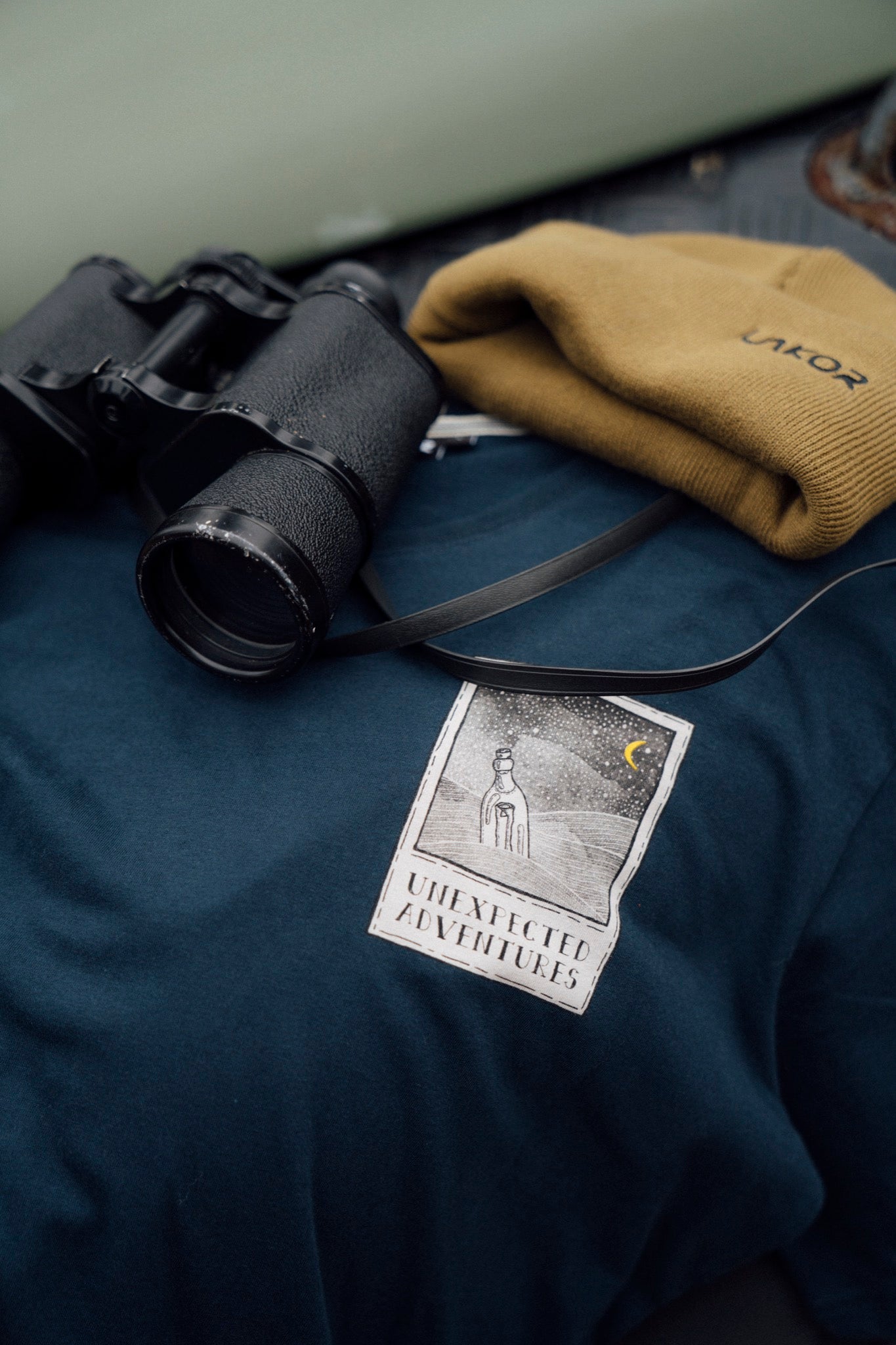 Bottle Post T-shirt - Blueberry