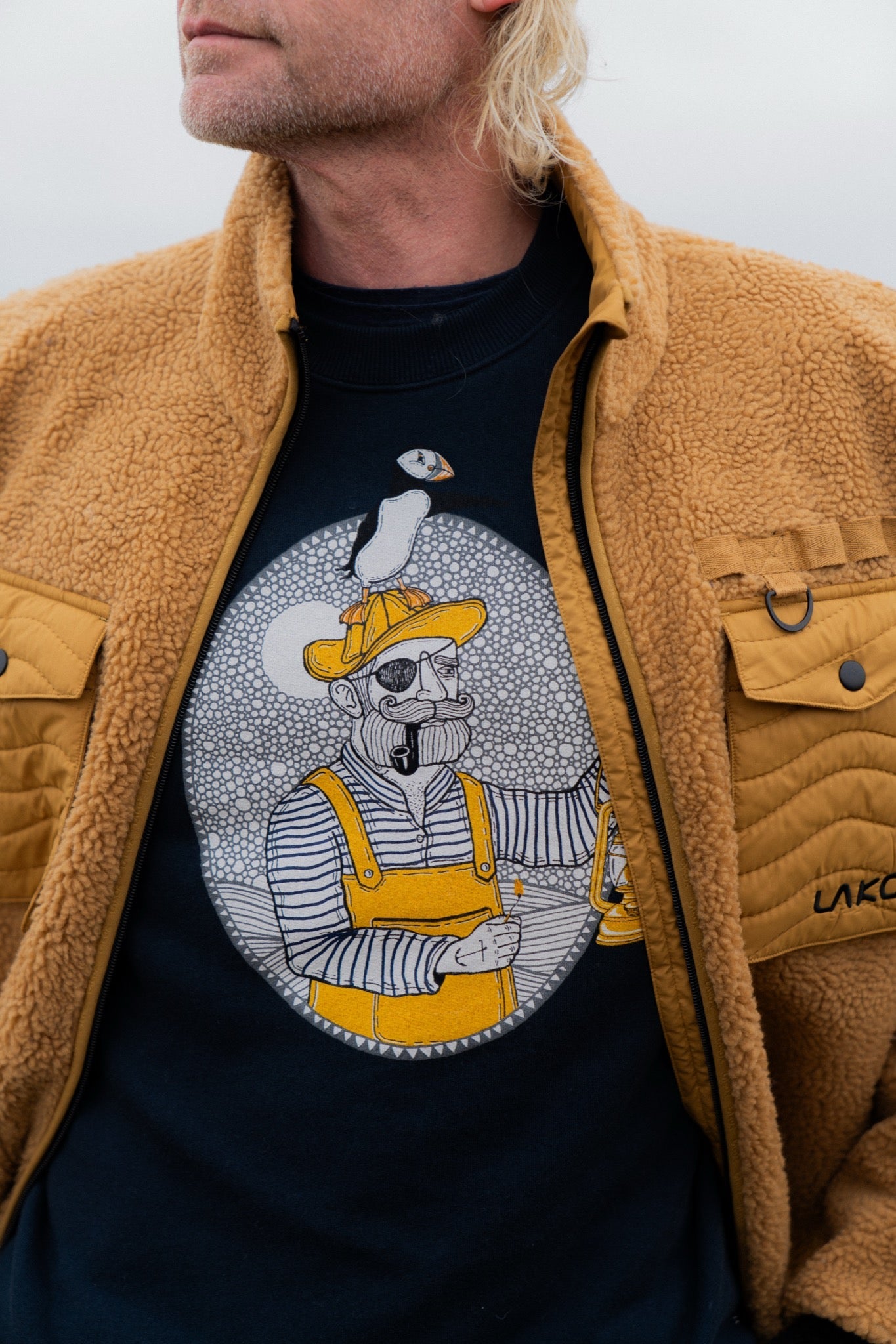 LAKOR Campfire Pile Jacket Jacket Wood Thrush