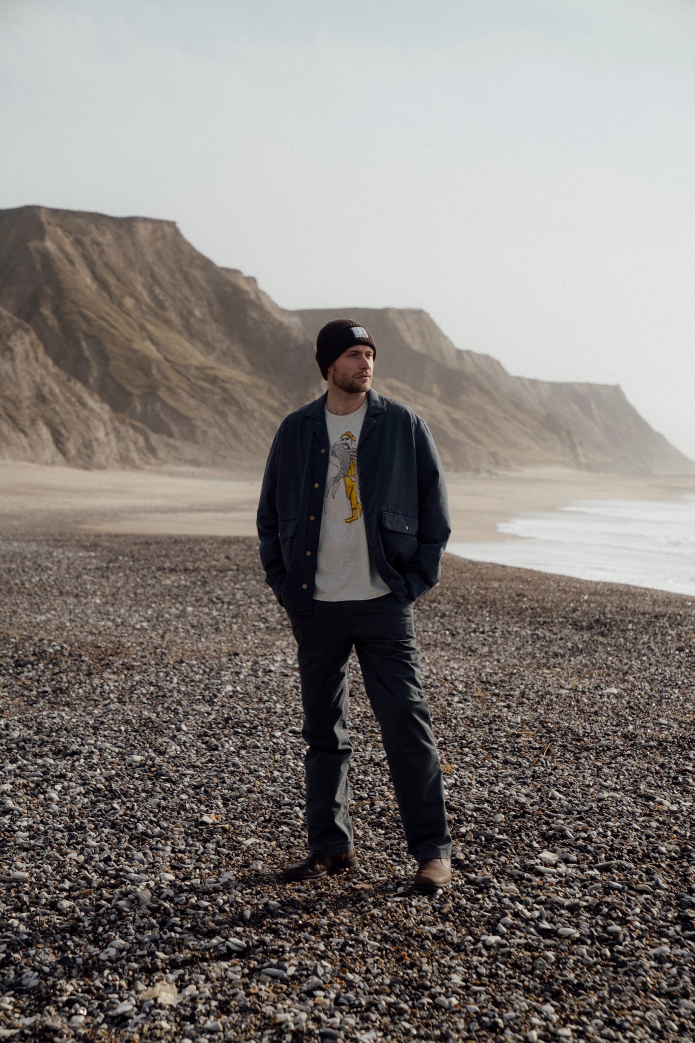 LAKOR Catch of a Lifetime T-shirt T-Shirt Oatmeal Melange