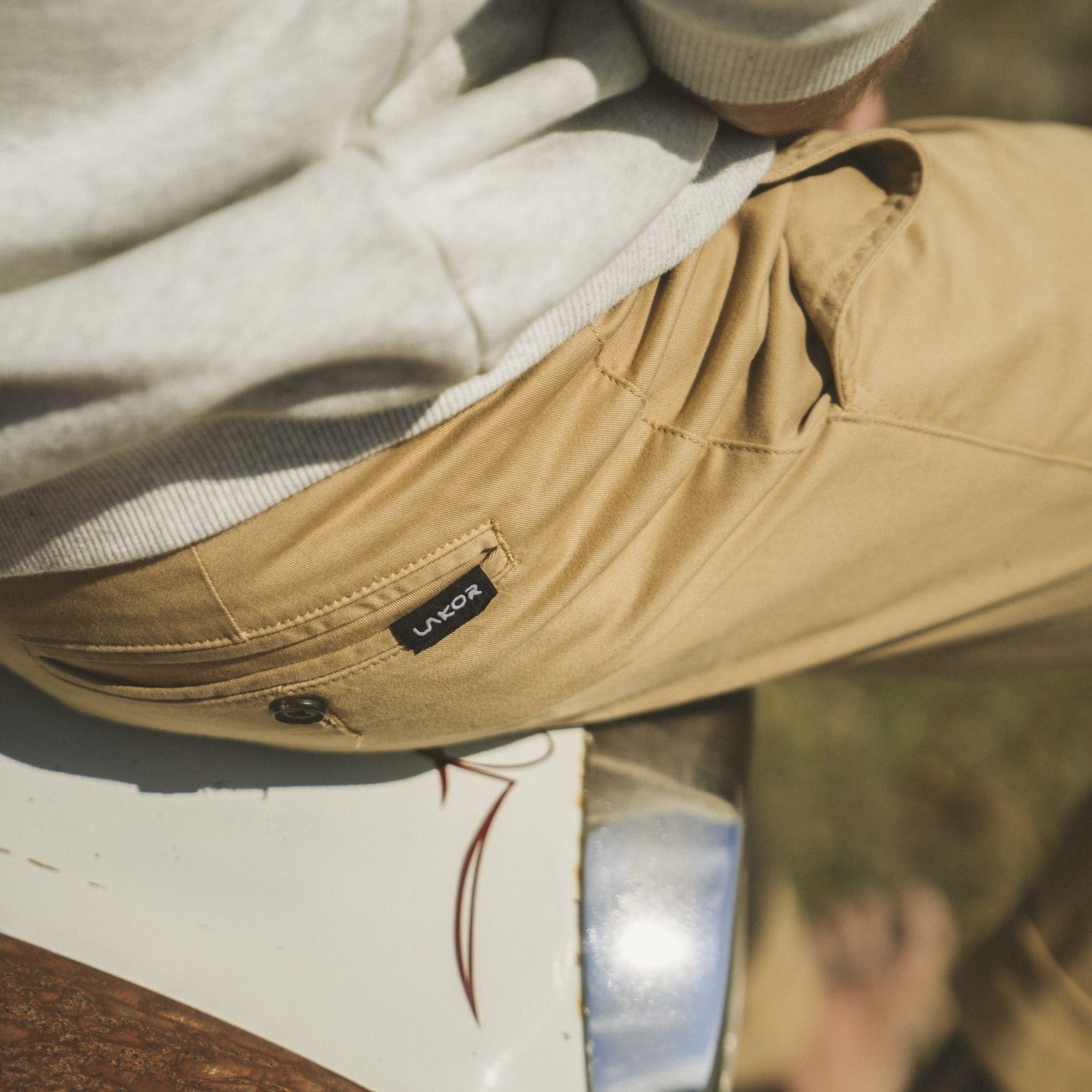 LAKOR Chino Pants Pants Khaki